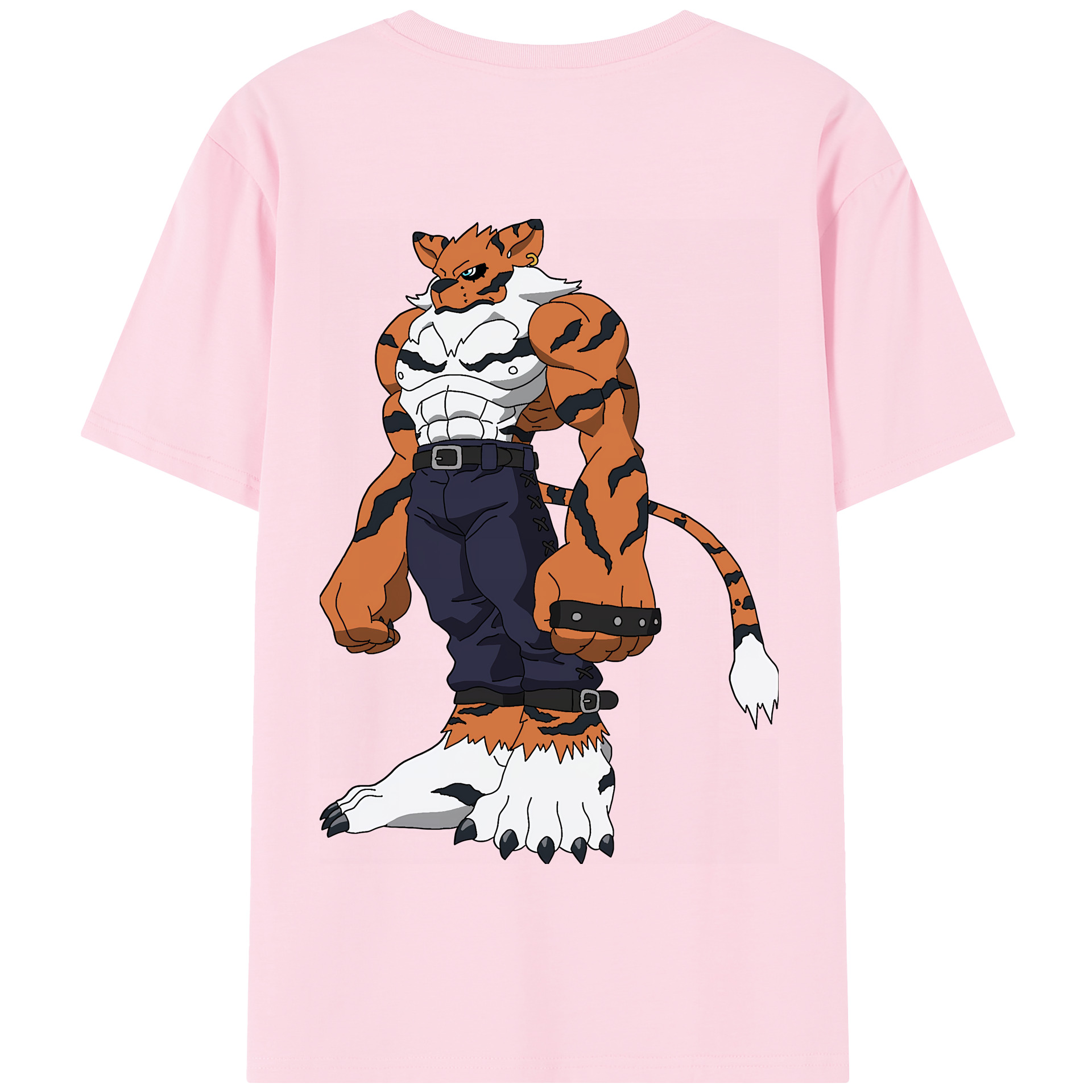（画像用） Digimon デジタルモンスター/デジモン 綿100％半袖Tシャツ（背面プリント）