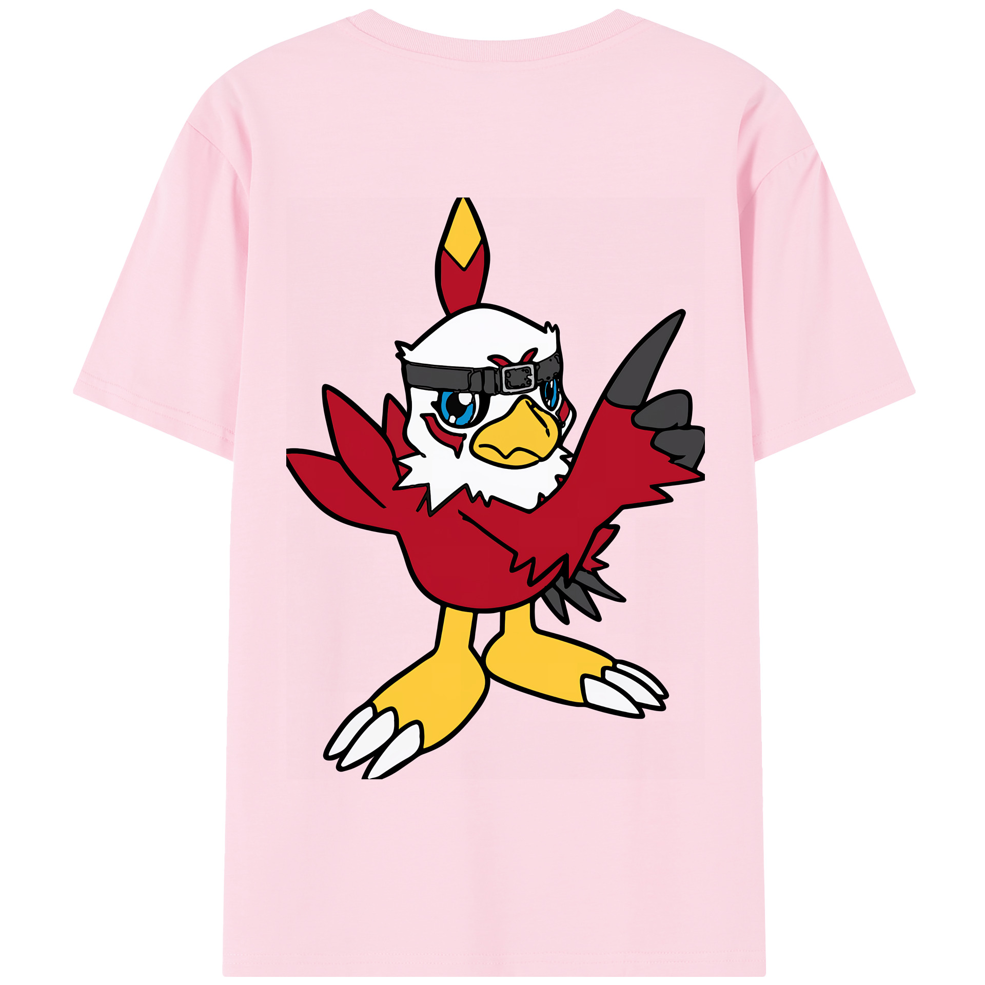 （画像用） Digimon デジタルモンスター/デジモン 綿100％半袖Tシャツ（背面プリント）