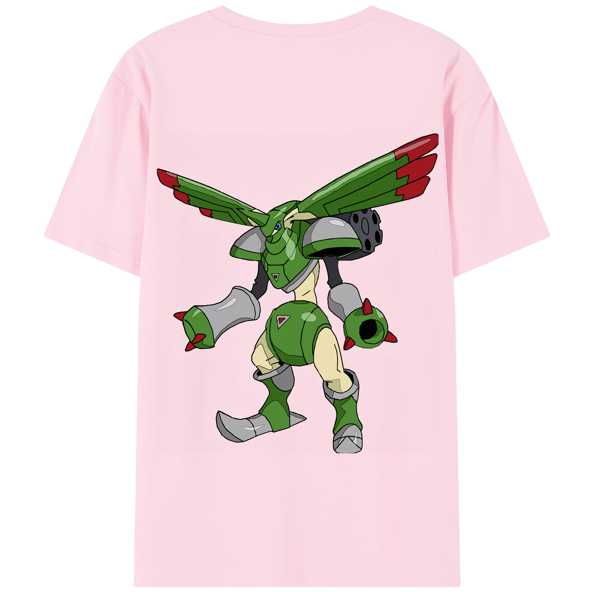 （画像用） Digimon デジタルモンスター/デジモン 綿100％半袖Tシャツ（背面プリント）