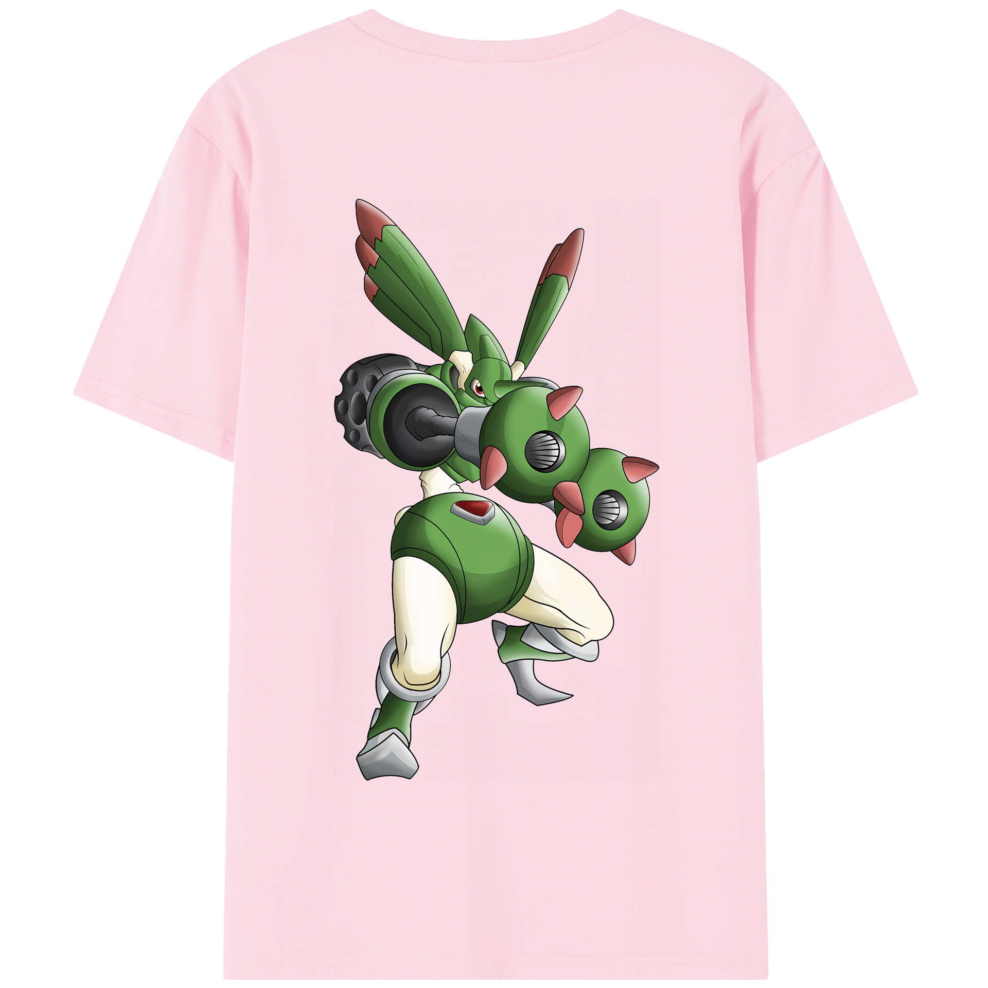 （画像用） Digimon デジタルモンスター/デジモン 綿100％半袖Tシャツ（背面プリント）