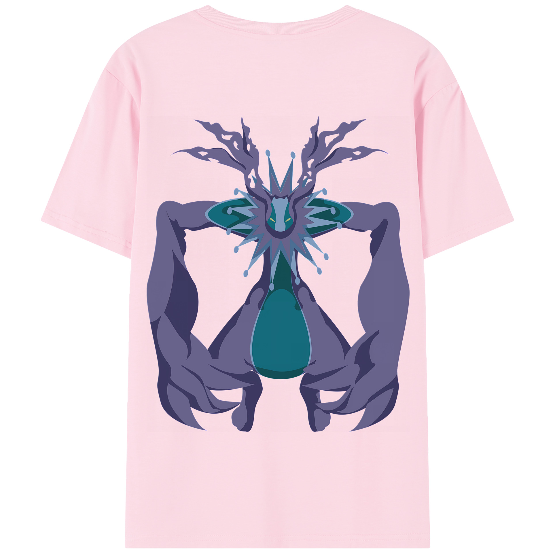 （画像用） Digimon デジタルモンスター/デジモン 綿100％半袖Tシャツ（背面プリント）