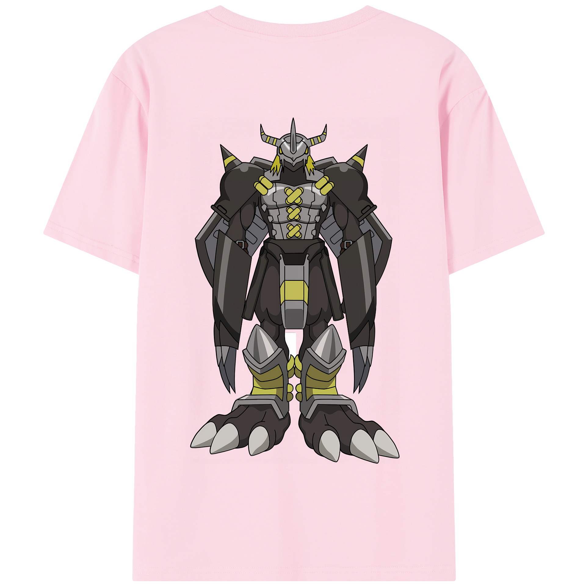 （画像用） Digimon デジタルモンスター/デジモン 綿100％半袖Tシャツ（背面プリント）
