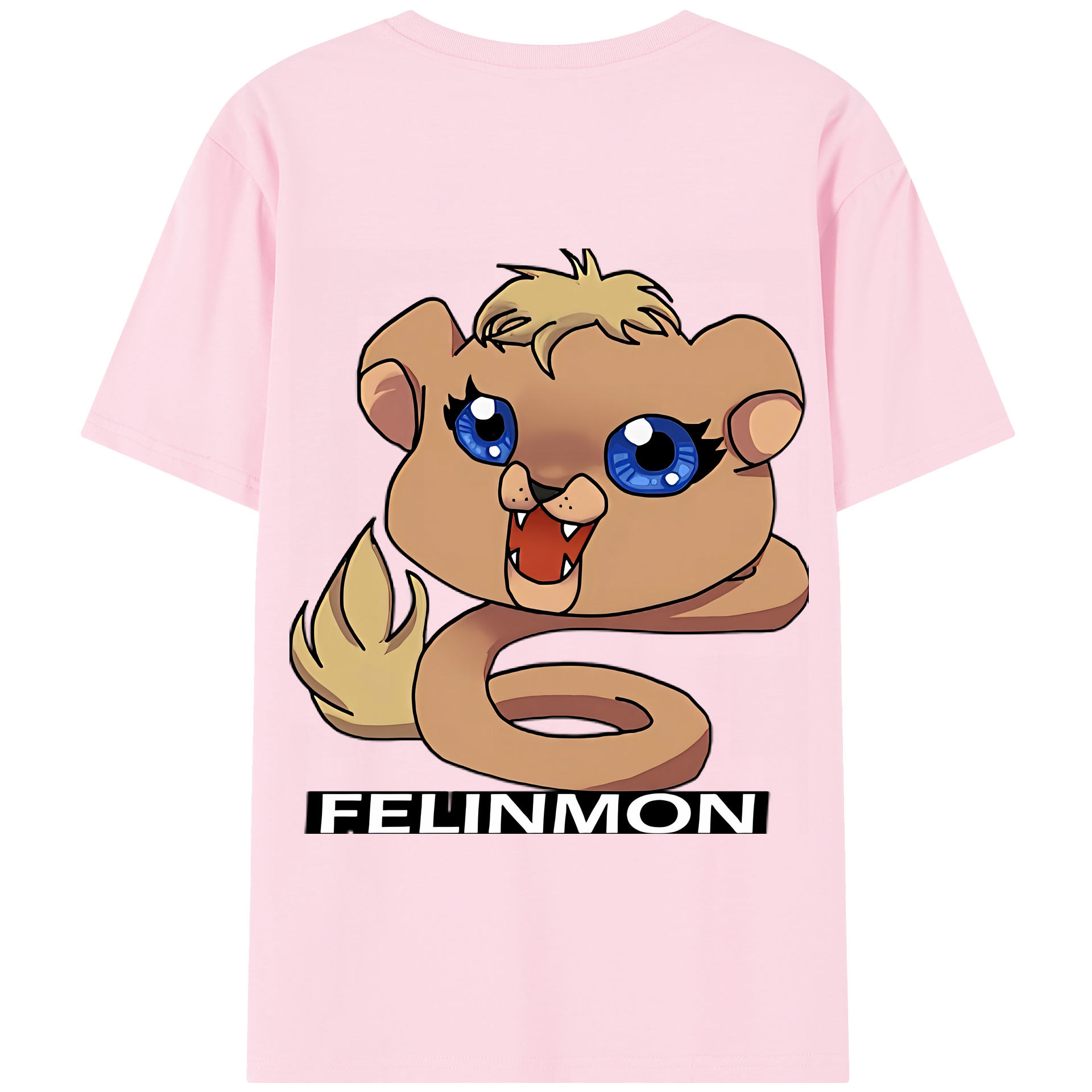 （画像用） Digimon デジタルモンスター/デジモン 綿100％半袖Tシャツ（背面プリント）