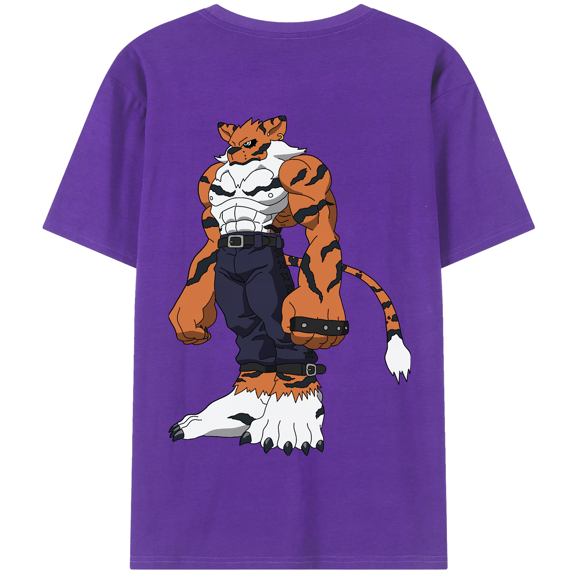 （画像用） Digimon デジタルモンスター/デジモン 綿100％半袖Tシャツ（背面プリント）