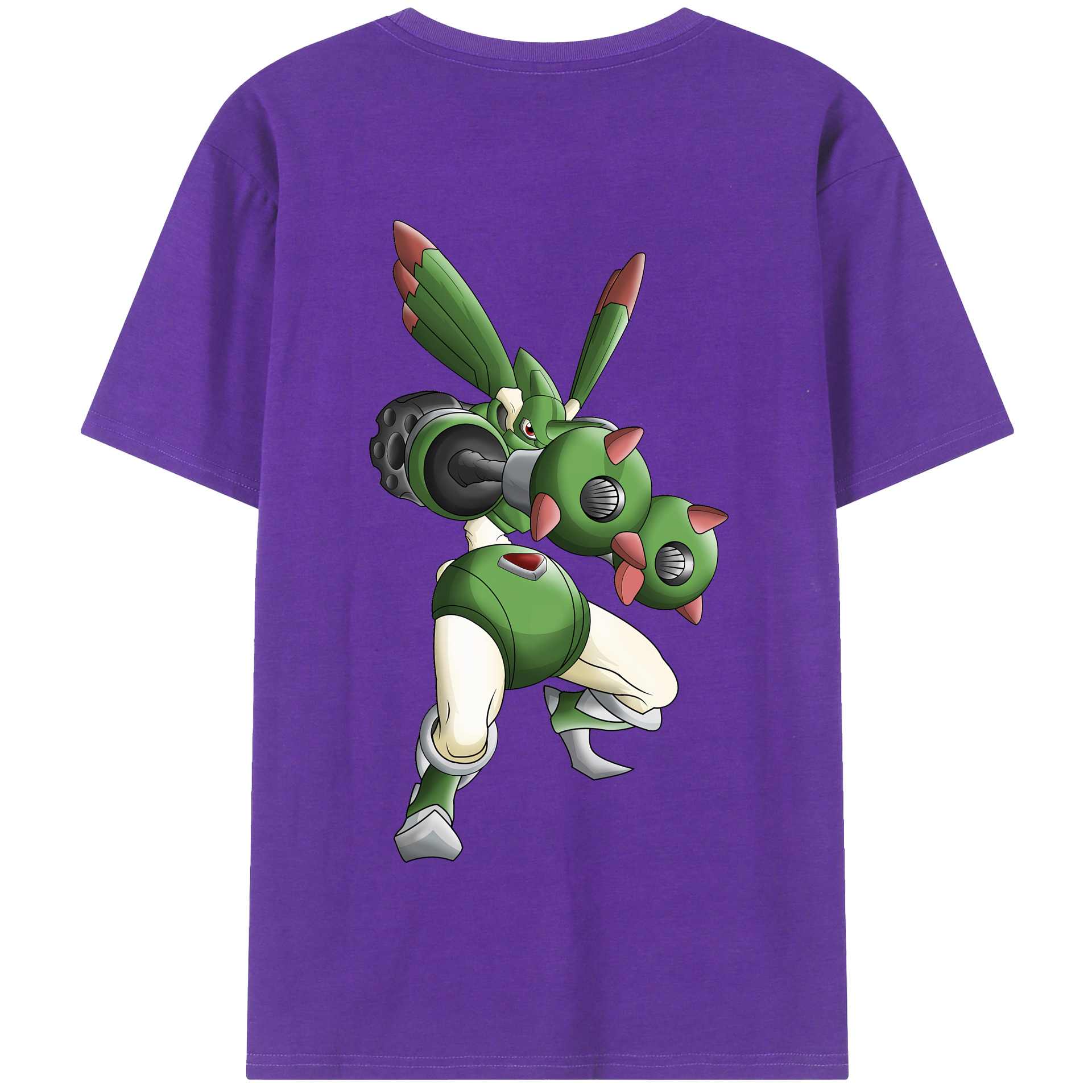 （画像用） Digimon デジタルモンスター/デジモン 綿100％半袖Tシャツ（背面プリント）