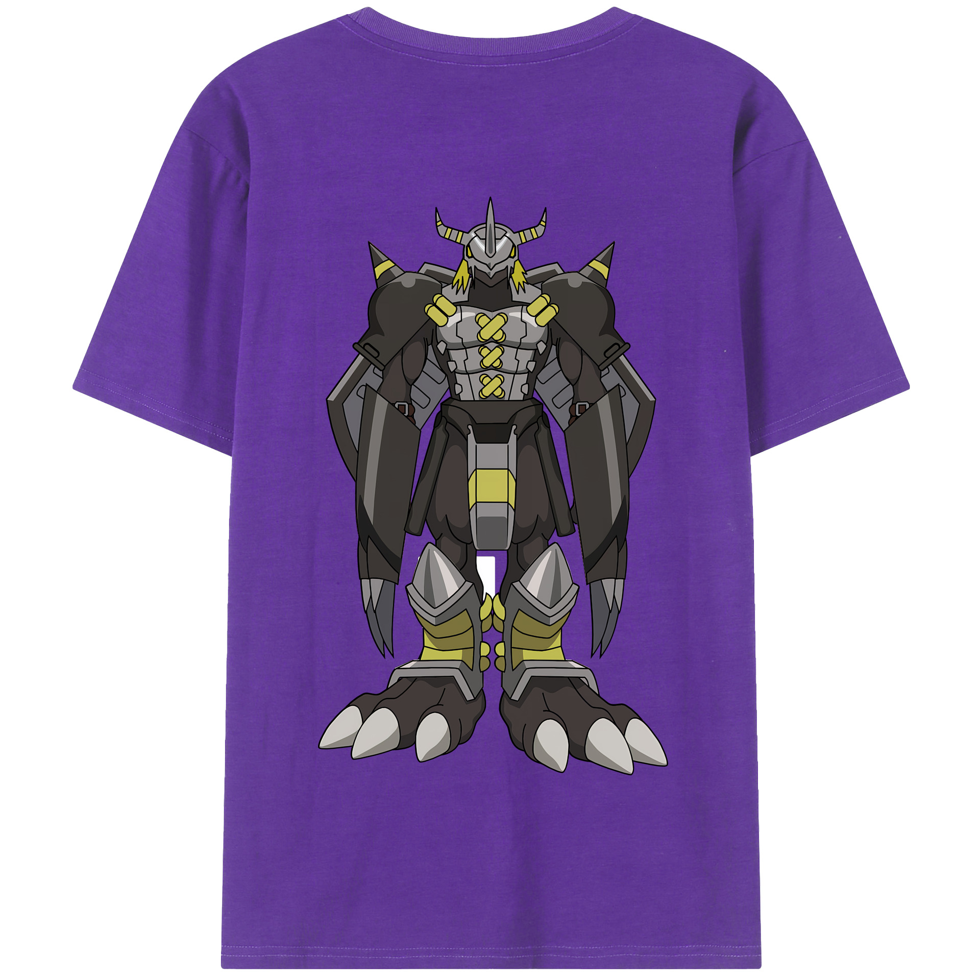 （画像用） Digimon デジタルモンスター/デジモン 綿100％半袖Tシャツ（背面プリント）