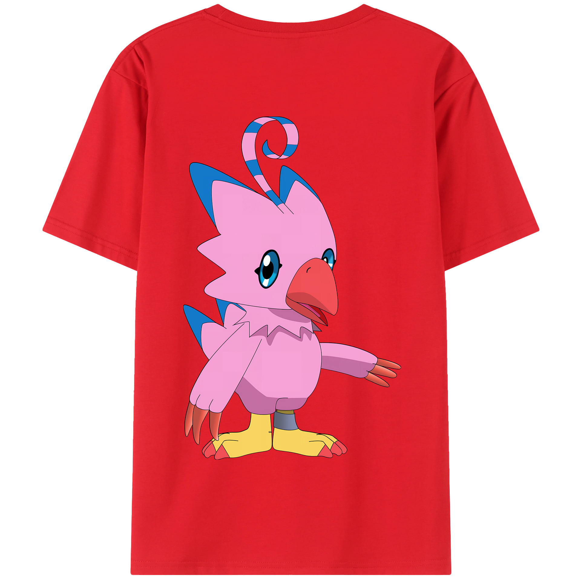 （画像用） Digimon デジタルモンスター/デジモン 綿100％半袖Tシャツ（背面プリント）