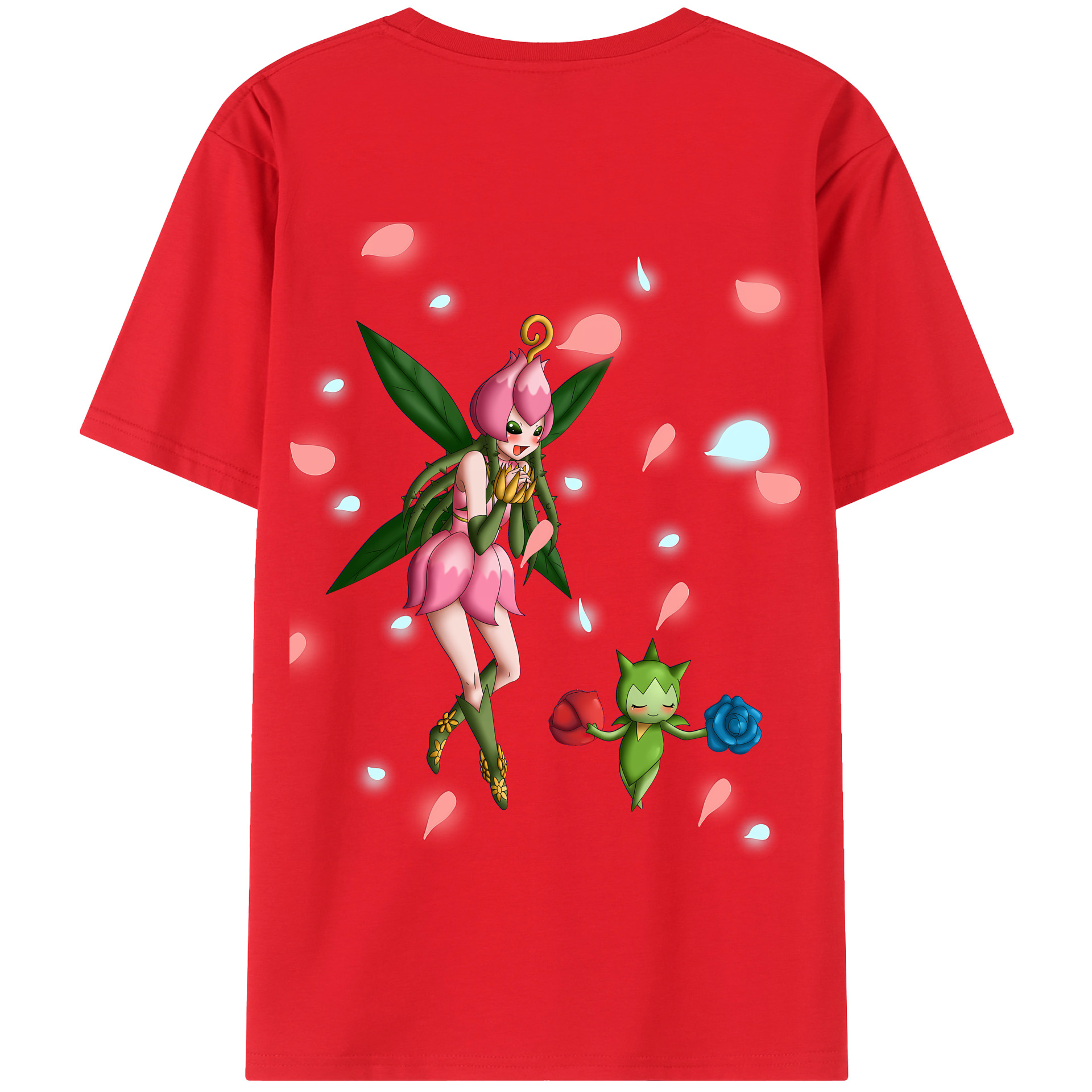 （画像用） Digimon デジタルモンスター/デジモン 綿100％半袖Tシャツ（背面プリント）