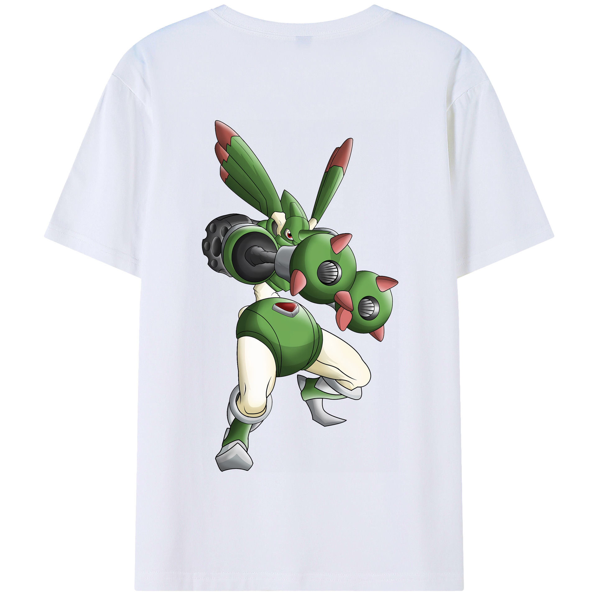 （画像用） Digimon デジタルモンスター/デジモン 綿100％半袖Tシャツ（背面プリント）