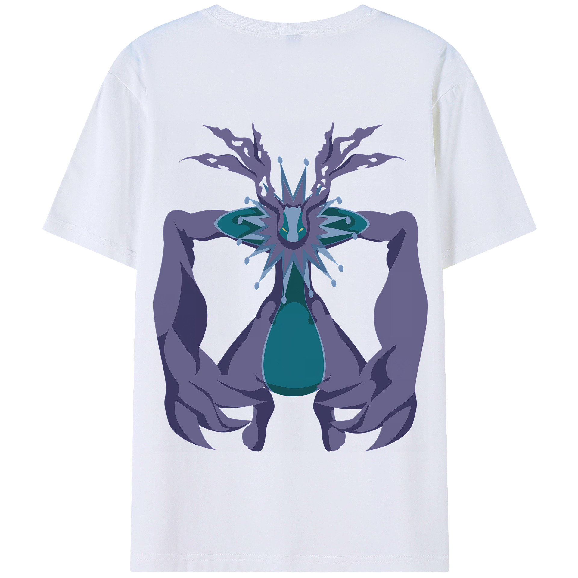 （画像用） Digimon デジタルモンスター/デジモン 綿100％半袖Tシャツ（背面プリント）