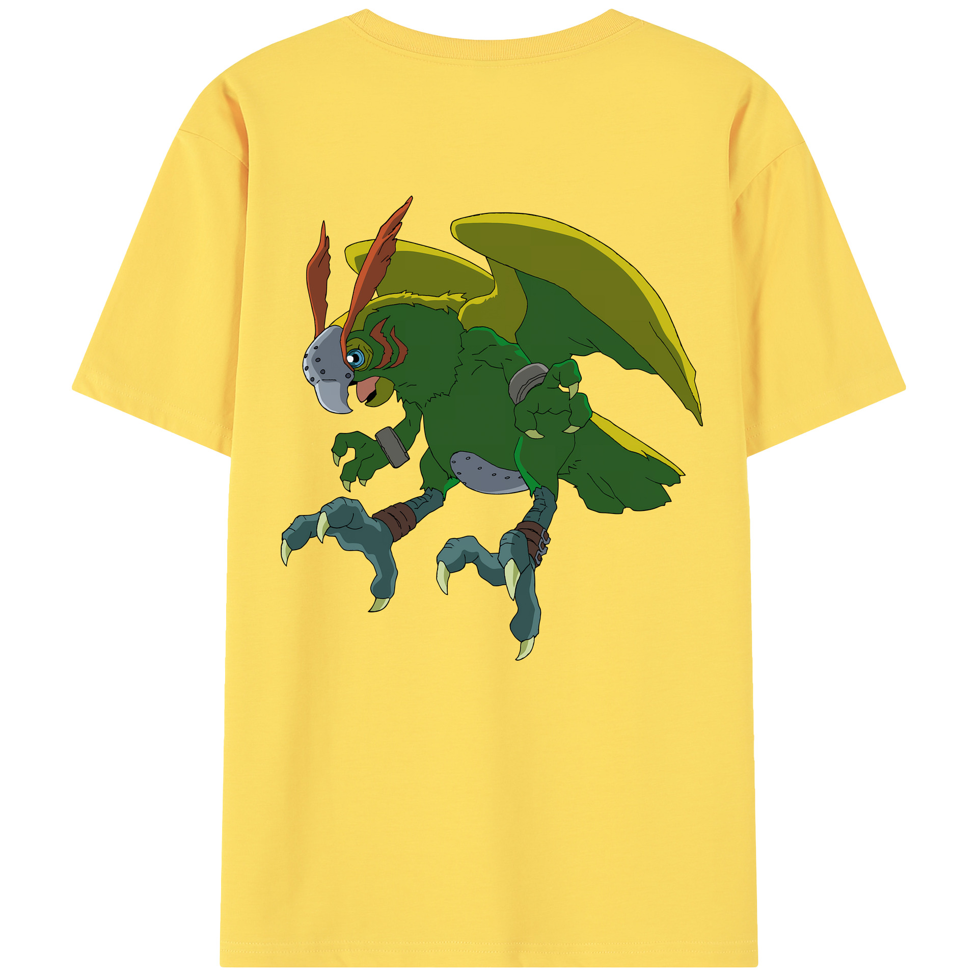 （画像用） Digimon デジタルモンスター/デジモン 綿100％半袖Tシャツ（背面プリント）