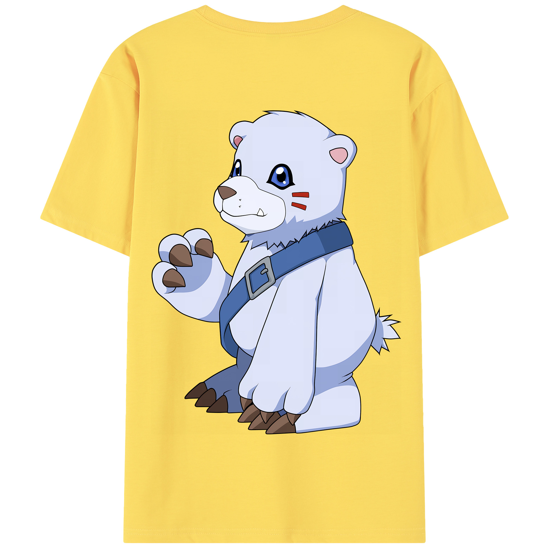 （画像用） Digimon デジタルモンスター/デジモン 綿100％半袖Tシャツ（背面プリント）