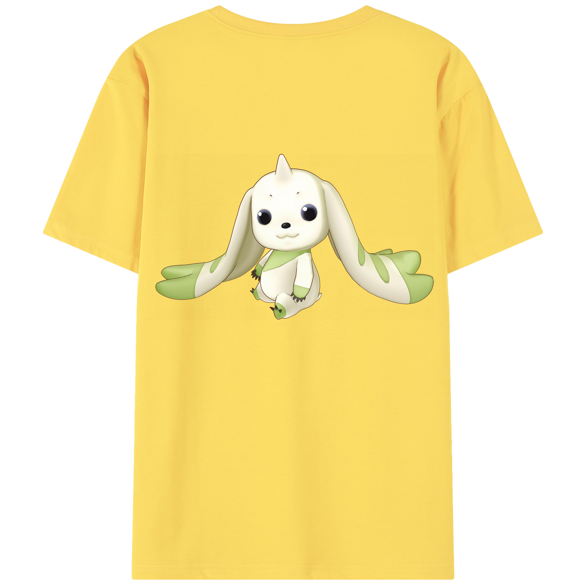 （画像用） Digimon デジタルモンスター/デジモン 綿100％半袖Tシャツ（背面プリント）