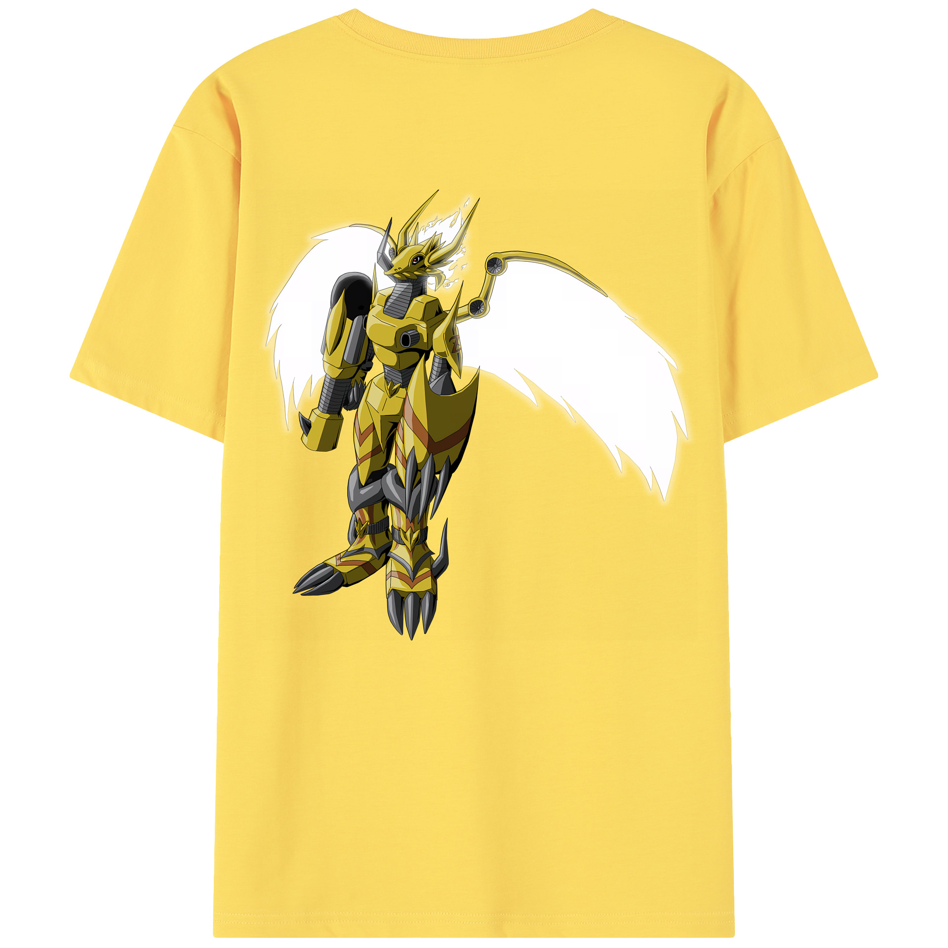 （画像用） Digimon デジタルモンスター/デジモン 綿100％半袖Tシャツ（背面プリント）