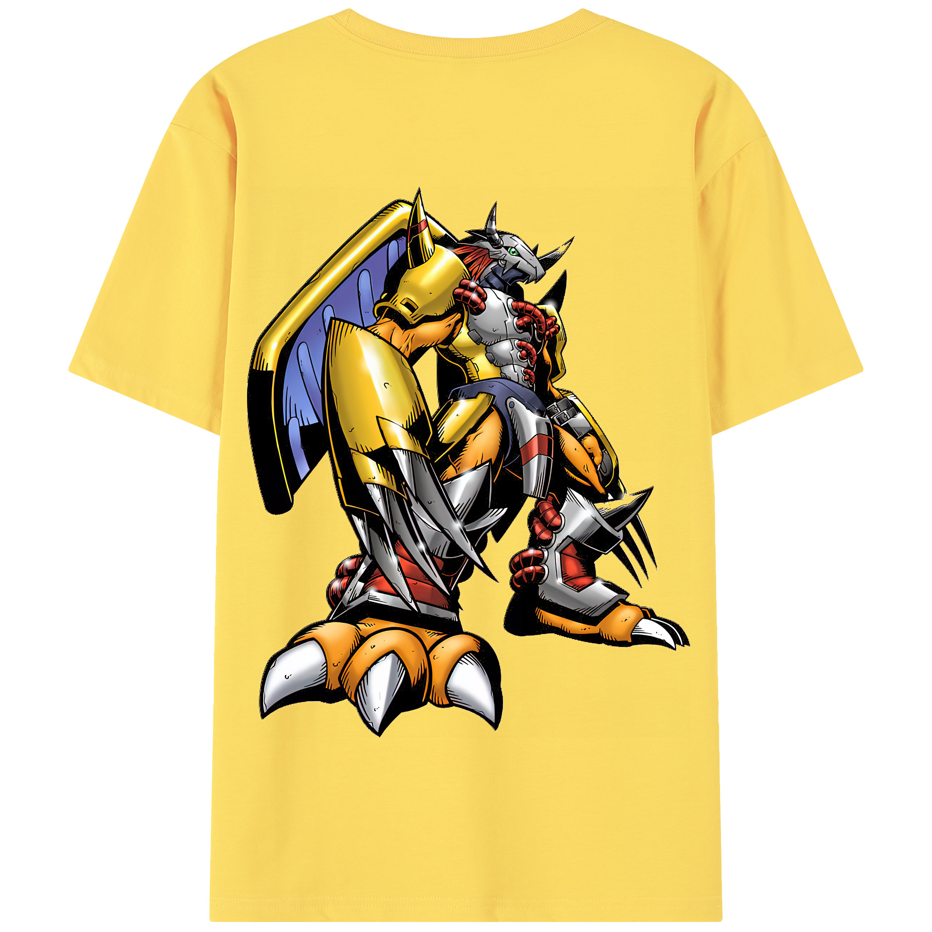 （画像用） Digimon デジタルモンスター/デジモン 綿100％半袖Tシャツ（背面プリント）