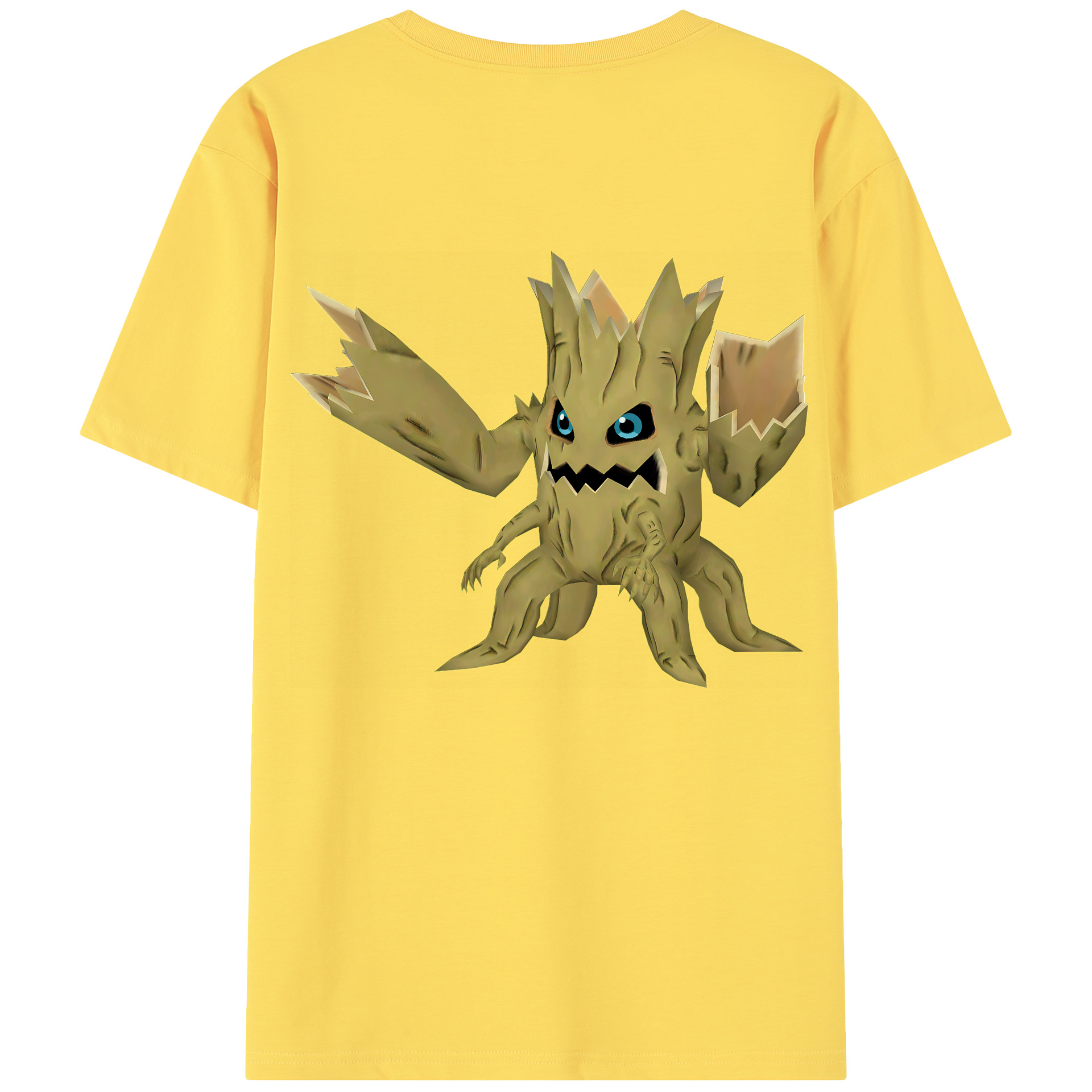 （画像用） Digimon デジタルモンスター/デジモン 綿100％半袖Tシャツ（背面プリント）