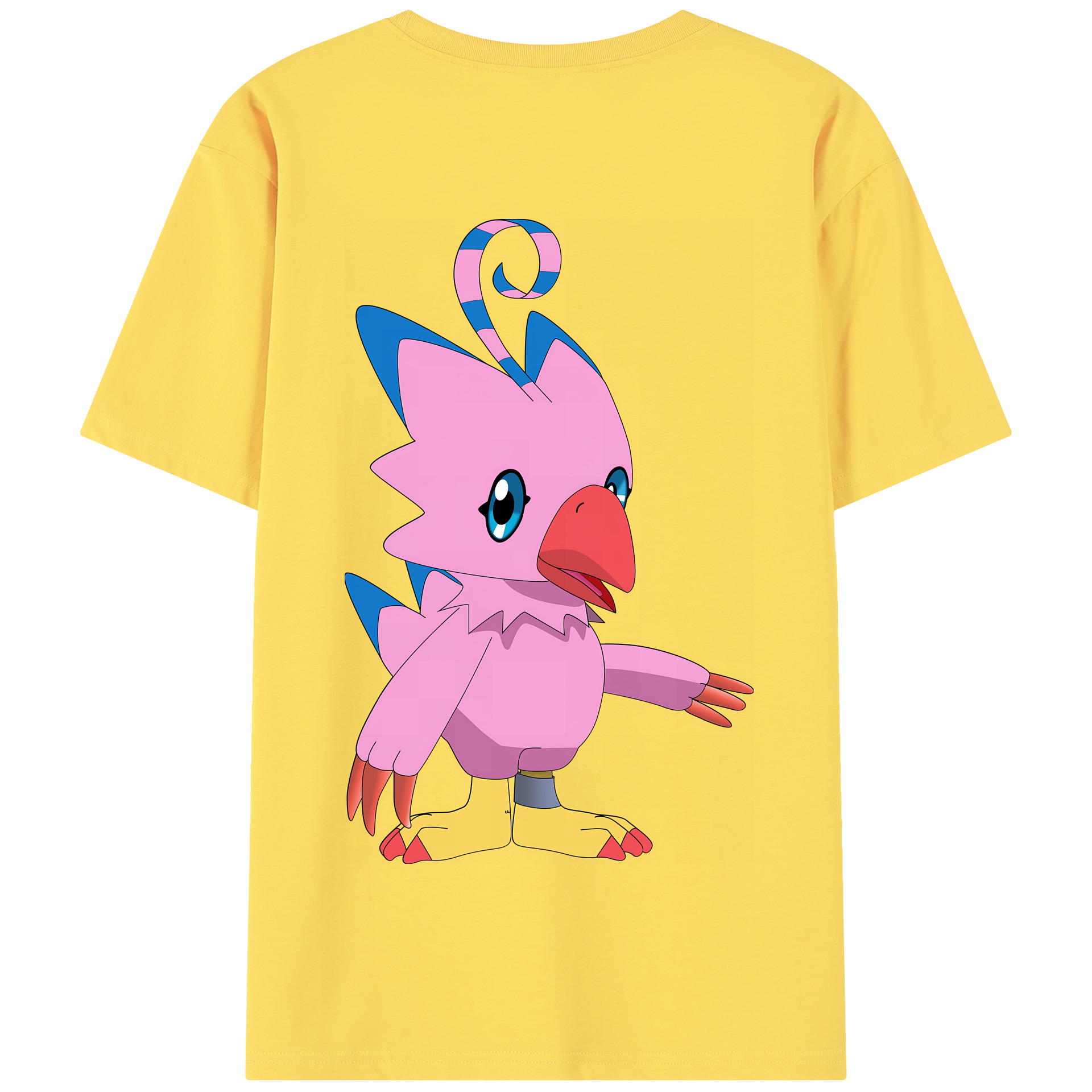 （画像用） Digimon デジタルモンスター/デジモン 綿100％半袖Tシャツ（背面プリント）