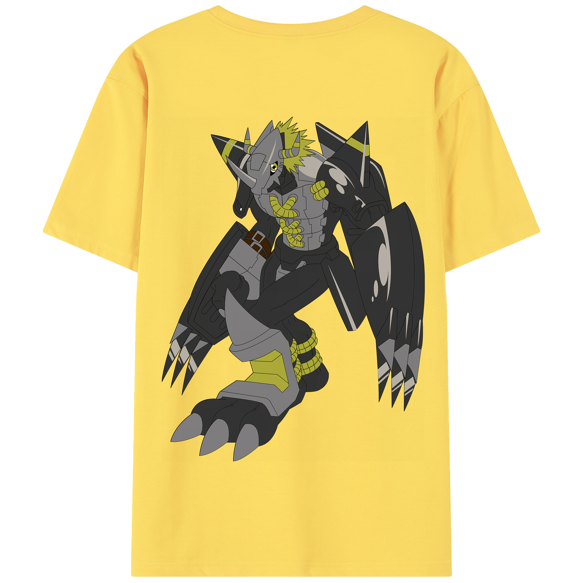 （画像用） Digimon デジタルモンスター/デジモン 綿100％半袖Tシャツ（背面プリント）