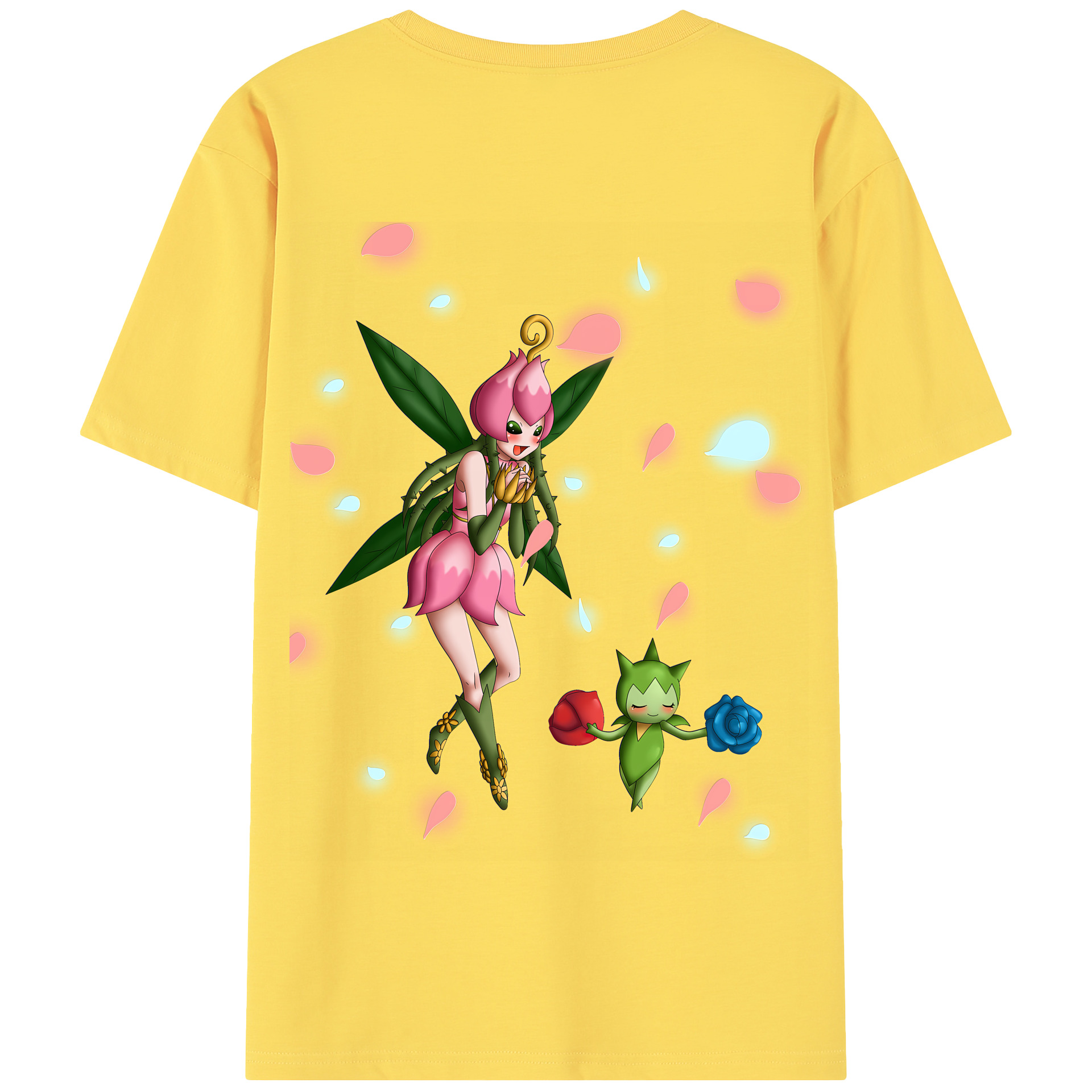 （画像用） Digimon デジタルモンスター/デジモン 綿100％半袖Tシャツ（背面プリント）