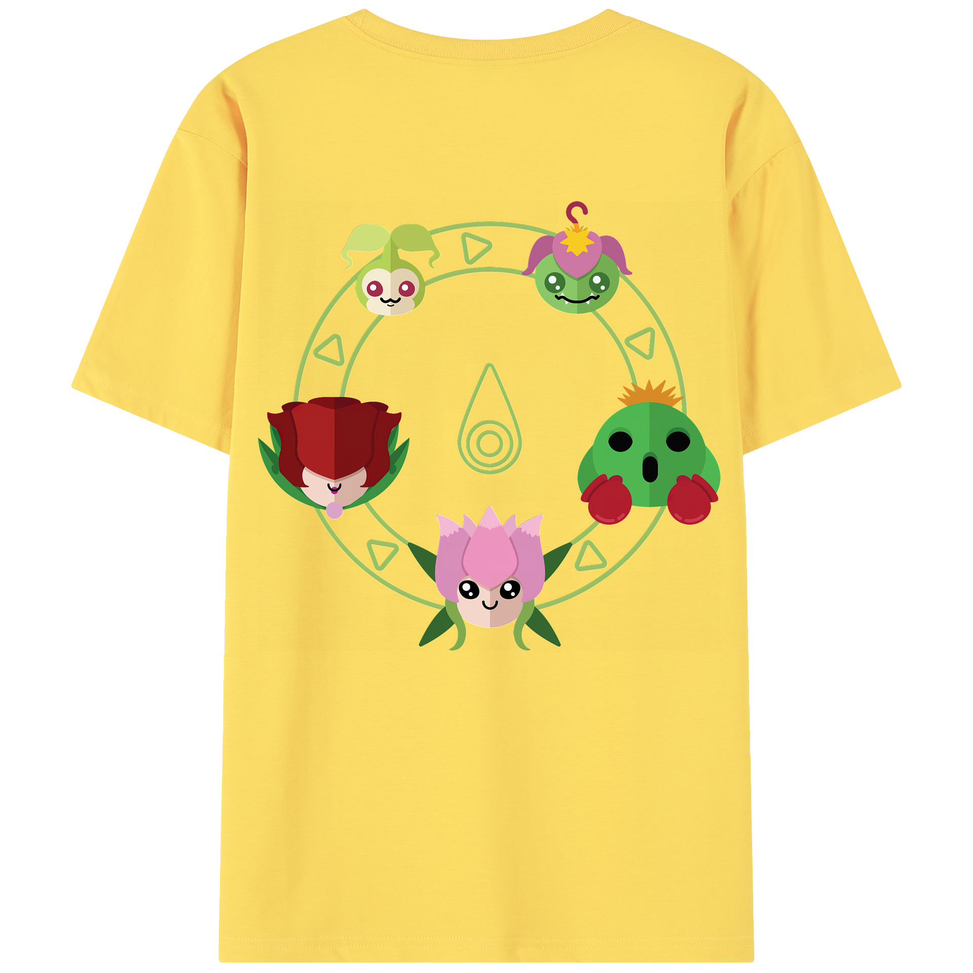 （画像用） Digimon デジタルモンスター/デジモン 綿100％半袖Tシャツ（背面プリント）