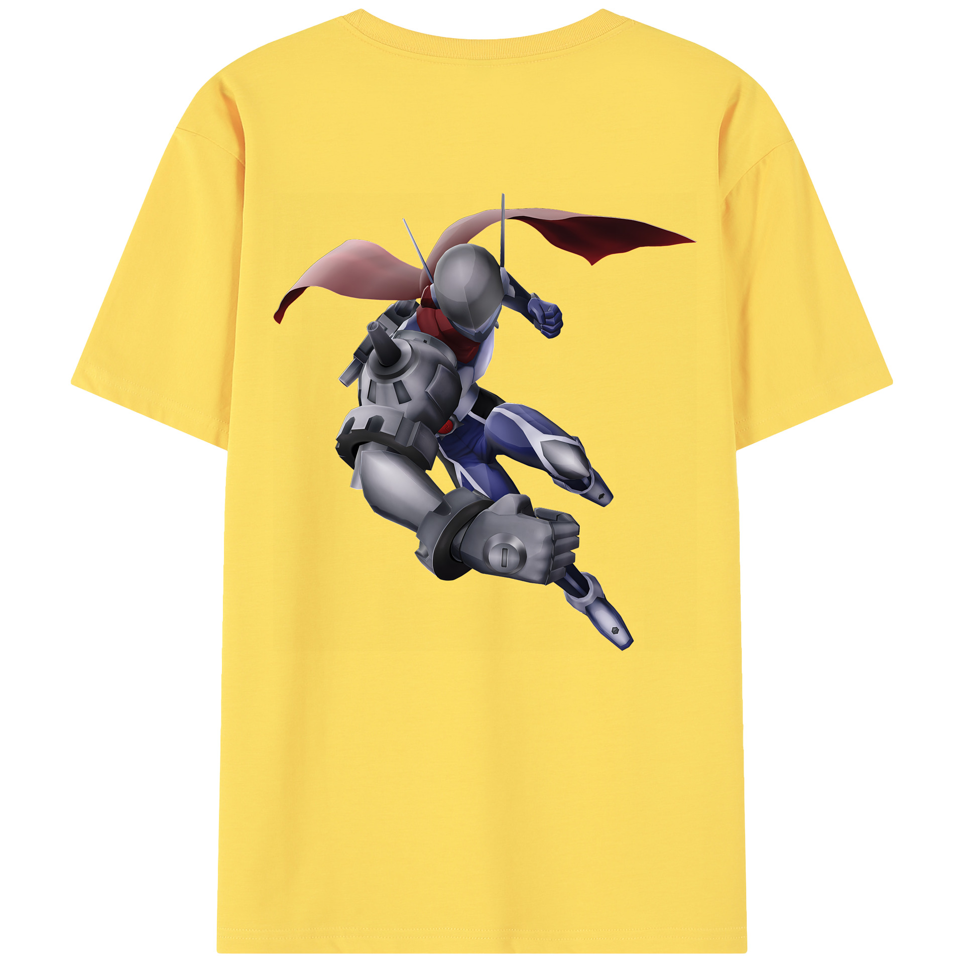 （画像用） Digimon デジタルモンスター/デジモン 綿100％半袖Tシャツ（背面プリント）