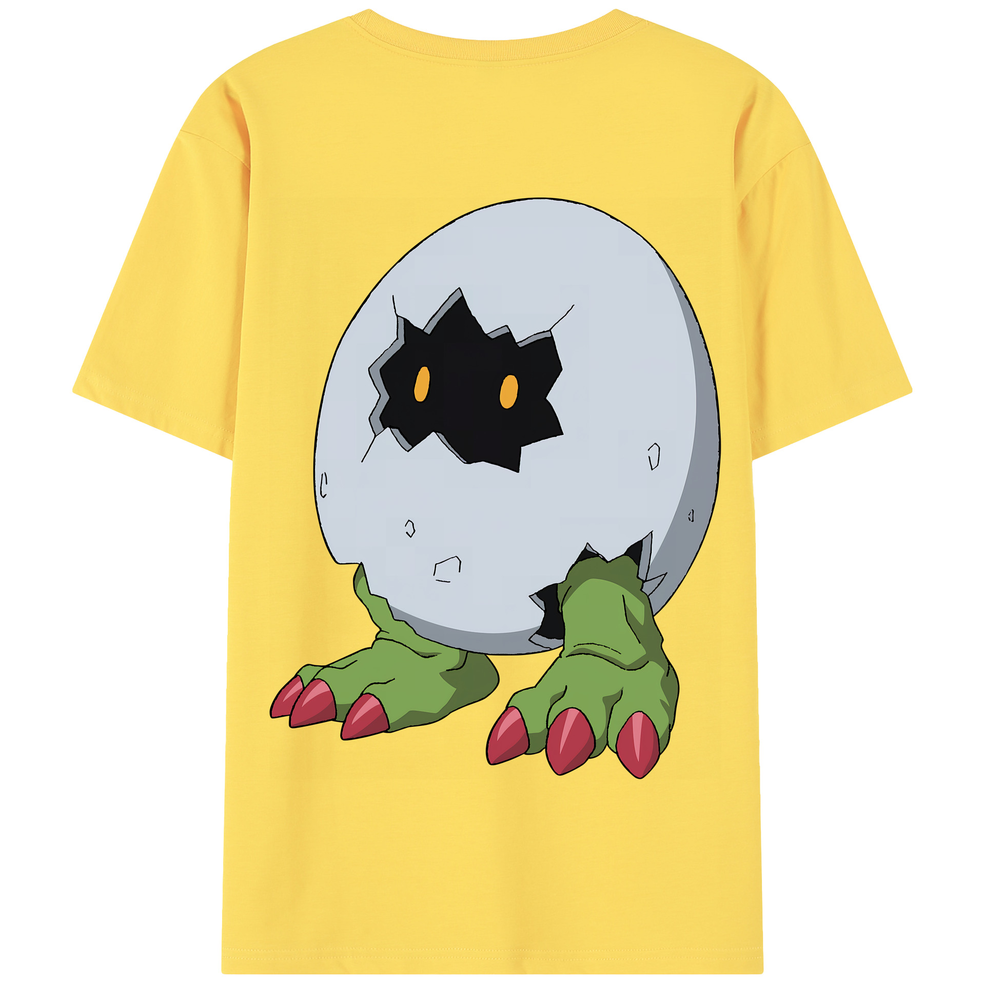 （画像用） Digimon デジタルモンスター/デジモン 綿100％半袖Tシャツ（背面プリント）