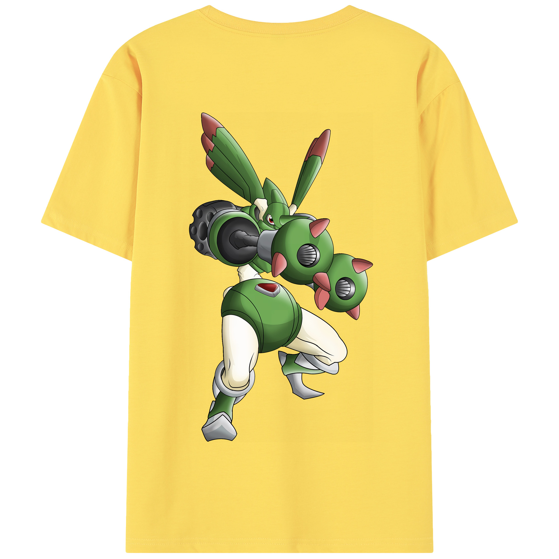 （画像用） Digimon デジタルモンスター/デジモン 綿100％半袖Tシャツ（背面プリント）