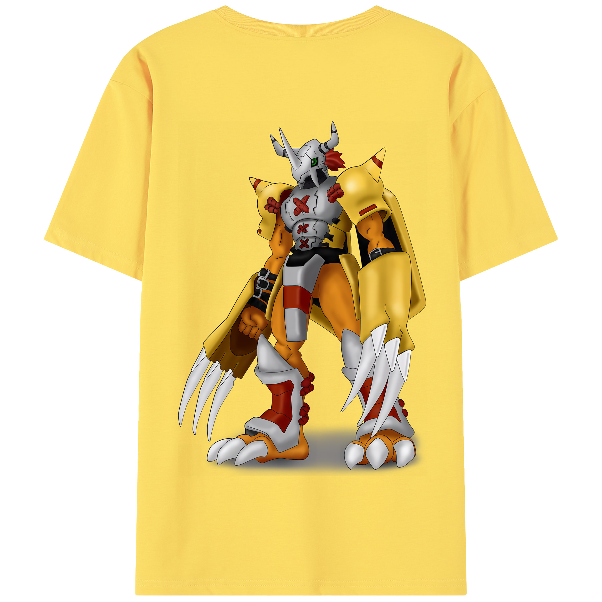 （画像用） Digimon デジタルモンスター/デジモン 綿100％半袖Tシャツ（背面プリント）