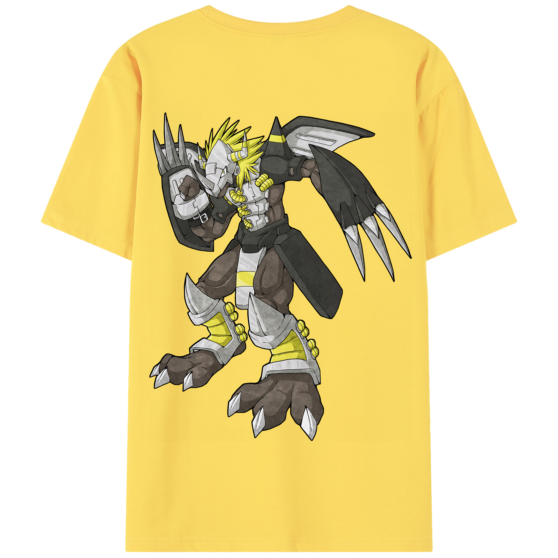（画像用） Digimon デジタルモンスター/デジモン 綿100％半袖Tシャツ（背面プリント）