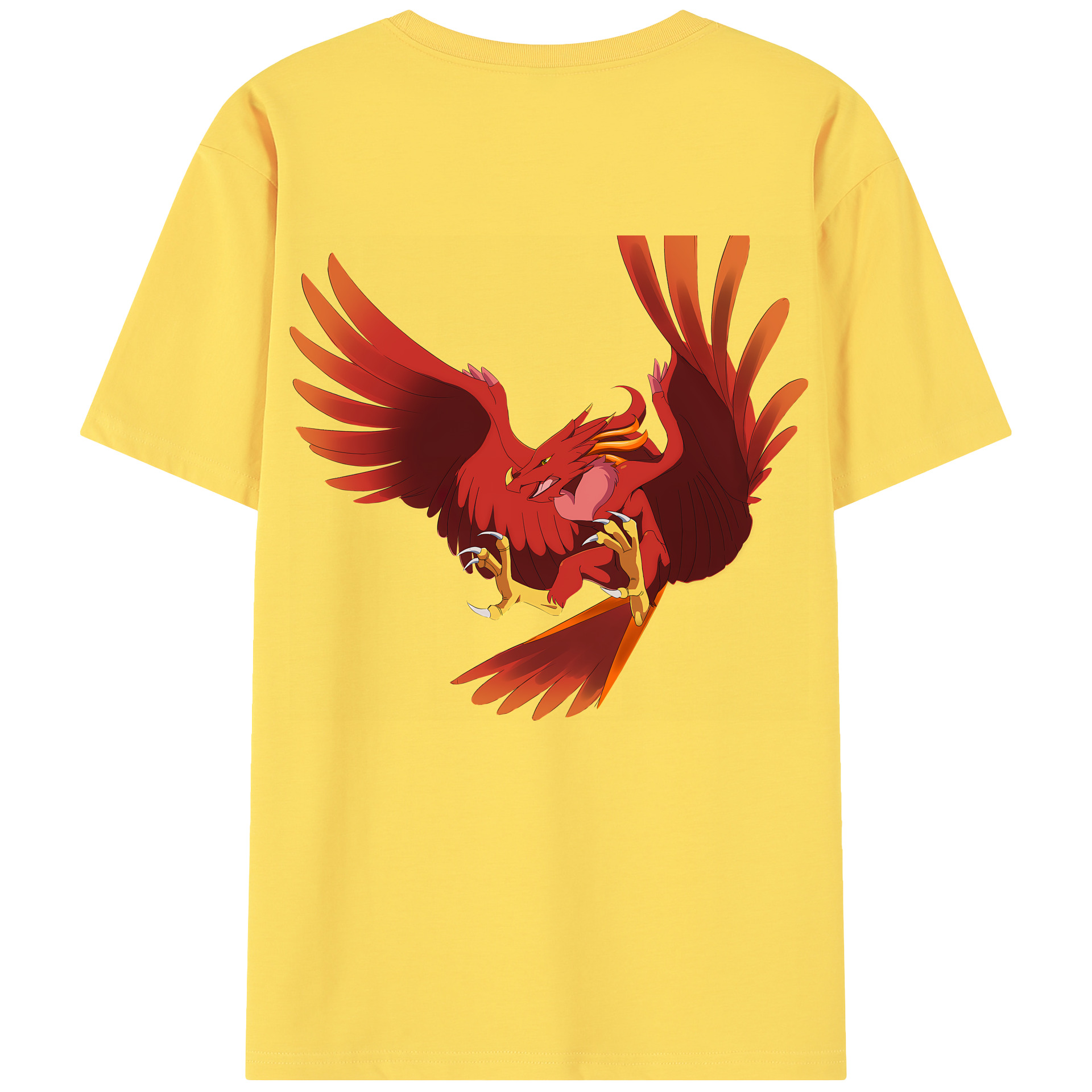（画像用） Digimon デジタルモンスター/デジモン 綿100％半袖Tシャツ（背面プリント）
