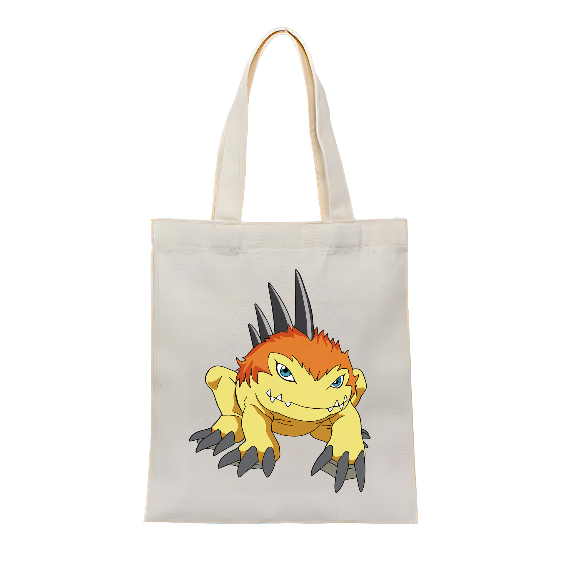 （画像用） Digimon デジタルモンスター/デジモン 縦型キャンバス生地手提げバッグ　トートバッグ