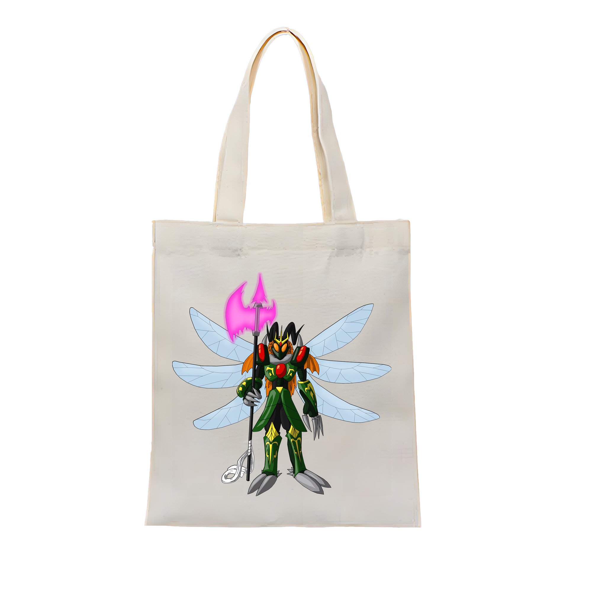 （画像用） Digimon デジタルモンスター/デジモン 縦型キャンバス生地手提げバッグ　トートバッグ