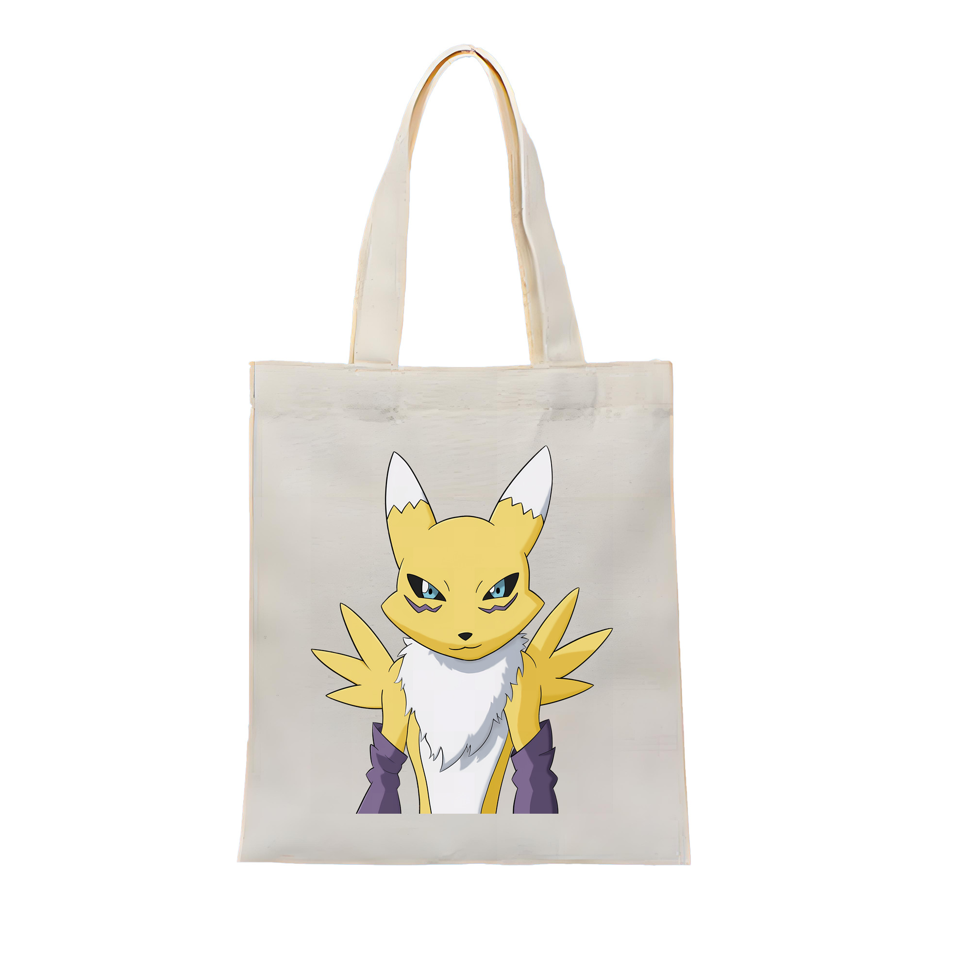 （画像用） Digimon デジタルモンスター/デジモン 縦型キャンバス生地手提げバッグ　トートバッグ