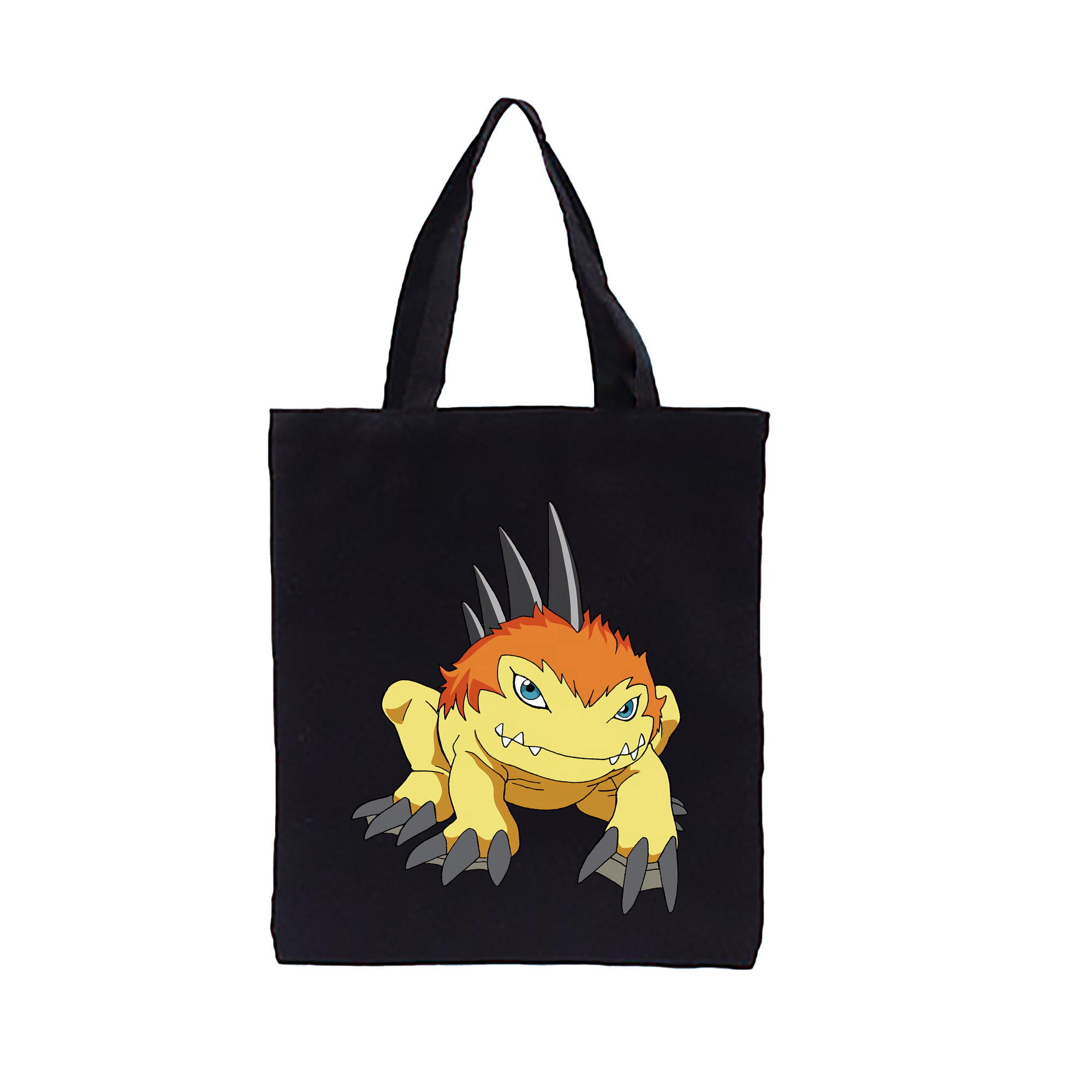 （画像用） Digimon デジタルモンスター/デジモン 縦型キャンバス生地手提げバッグ　トートバッグ