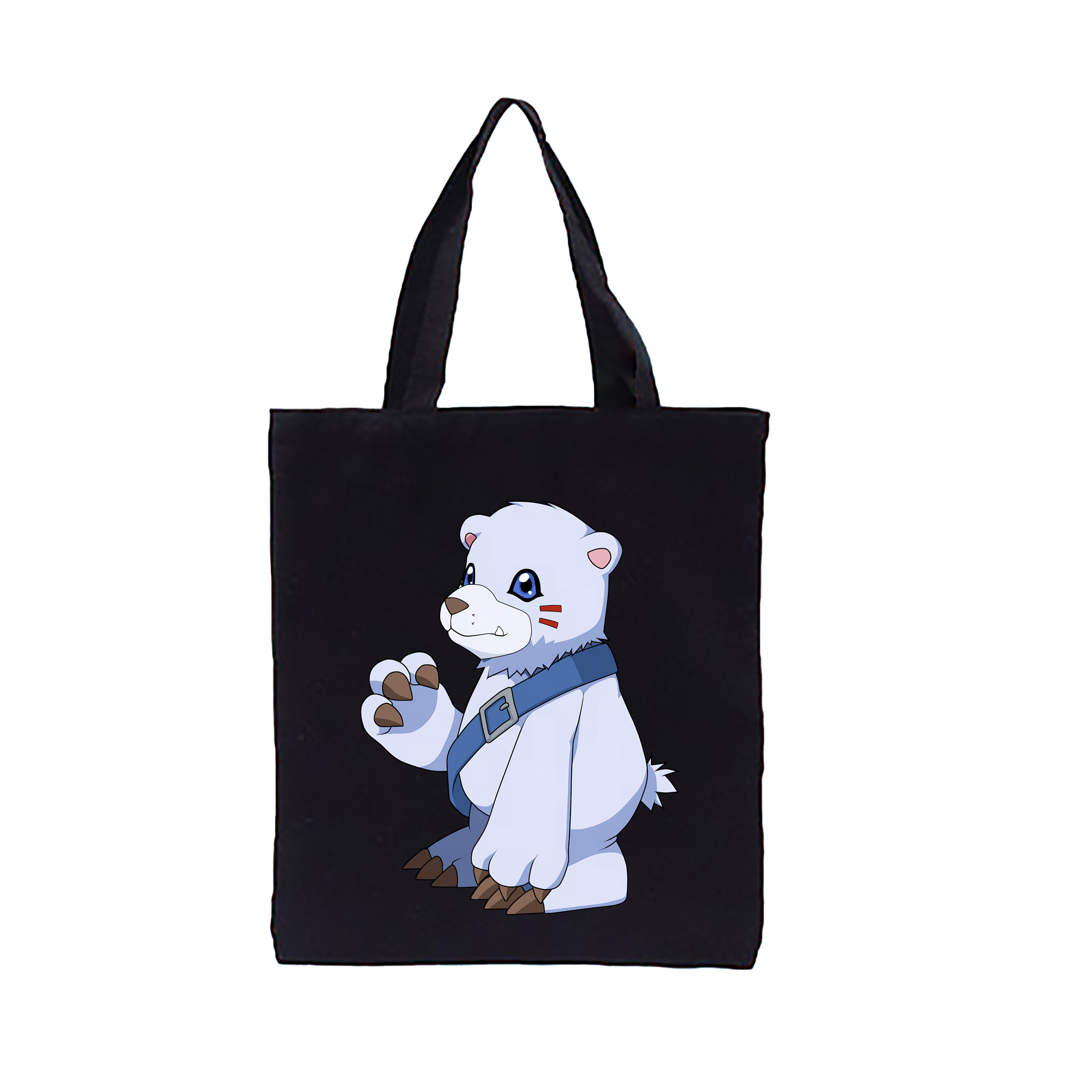 （画像用） Digimon デジタルモンスター/デジモン 縦型キャンバス生地手提げバッグ　トートバッグ