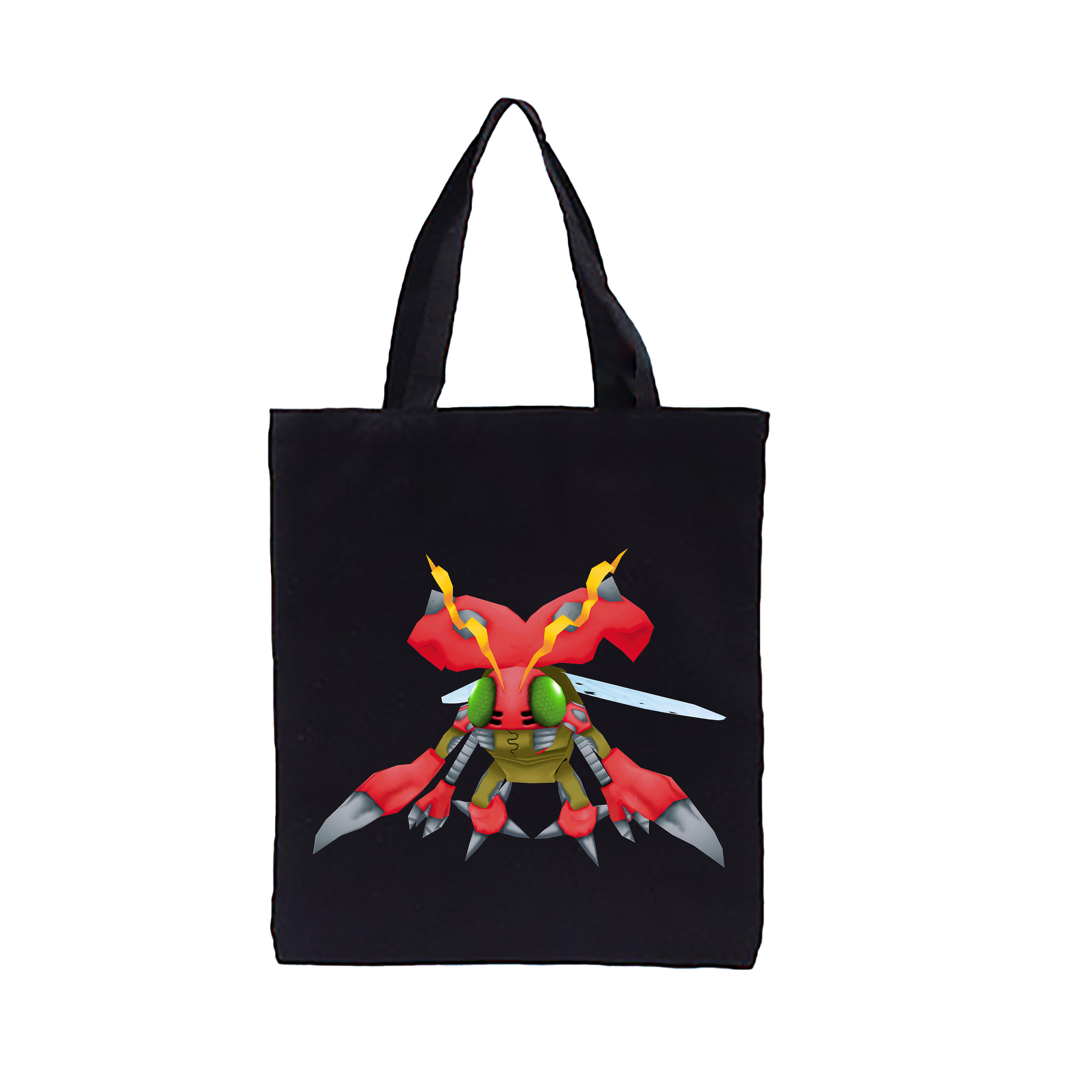 （画像用） Digimon デジタルモンスター/デジモン 縦型キャンバス生地手提げバッグ　トートバッグ