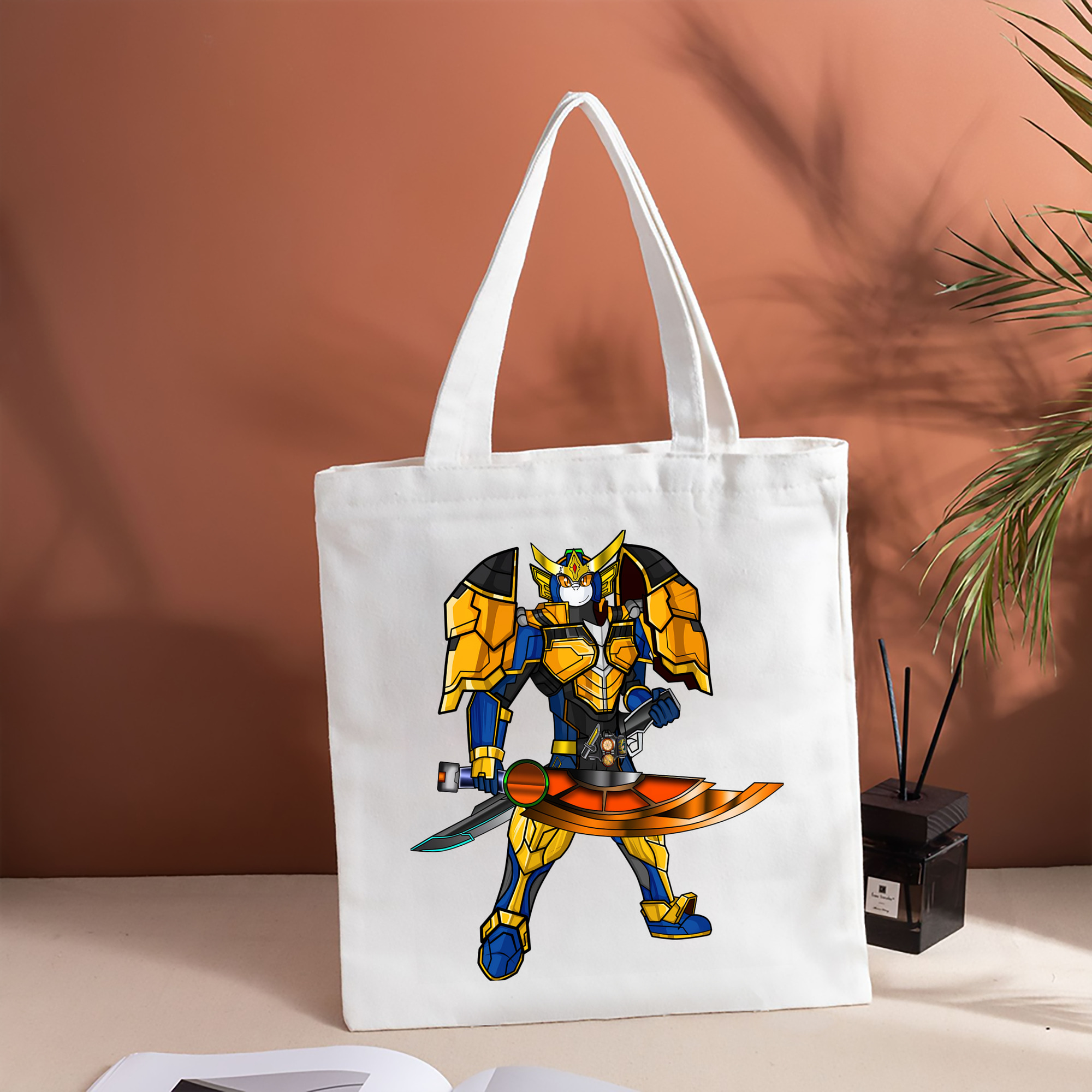 Digimon デジタルモンスター/デジモン 縦型キャンバス生地手提げバッグ　トートバッグ
