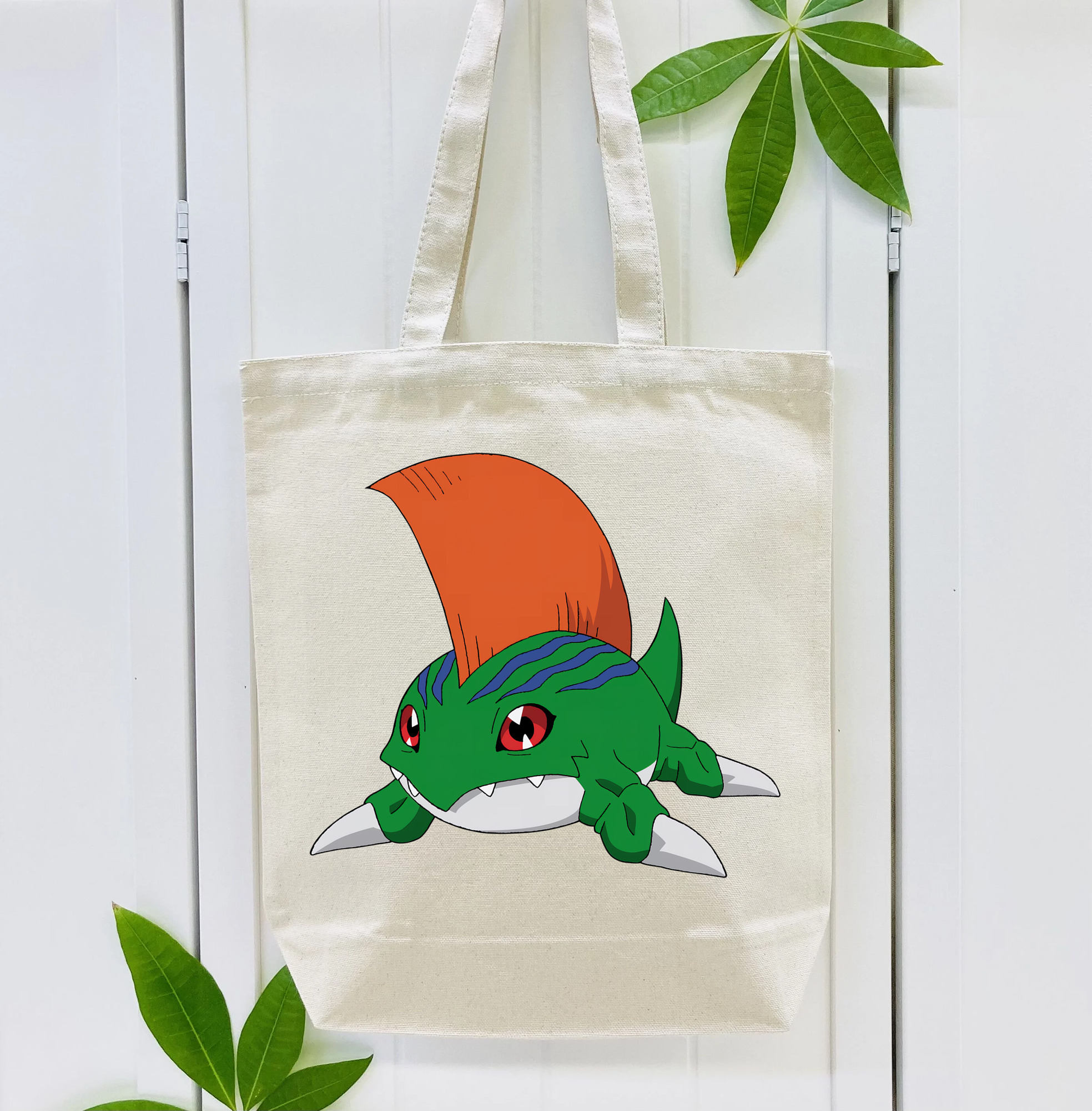 Digimon デジタルモンスター/デジモン 縦型キャンバス生地手提げバッグ　トートバッグ