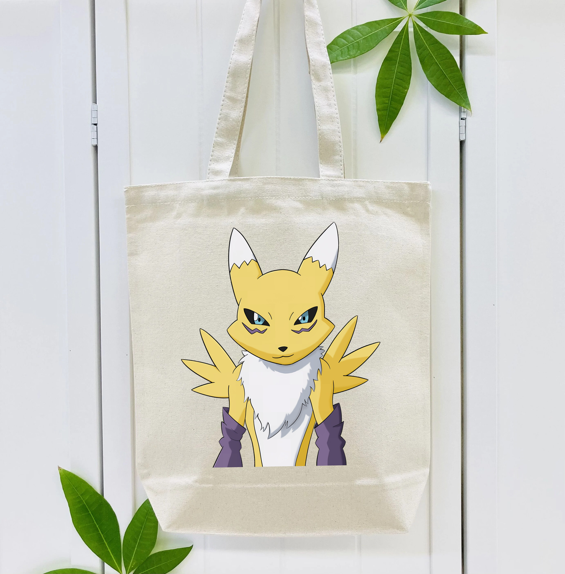 Digimon デジタルモンスター/デジモン 縦型キャンバス生地手提げバッグ　トートバッグ