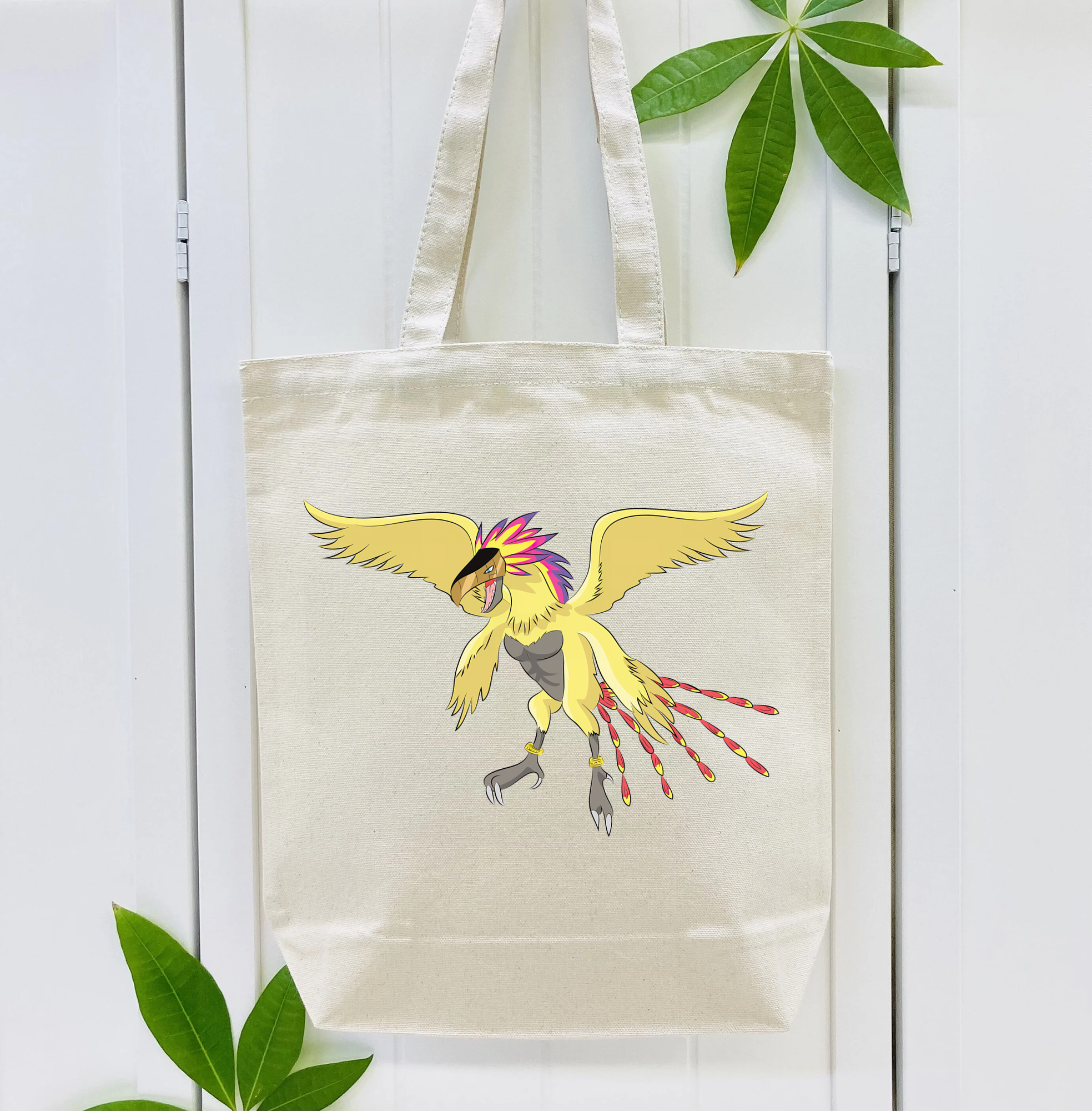 Digimon デジタルモンスター/デジモン 縦型キャンバス生地手提げバッグ　トートバッグ