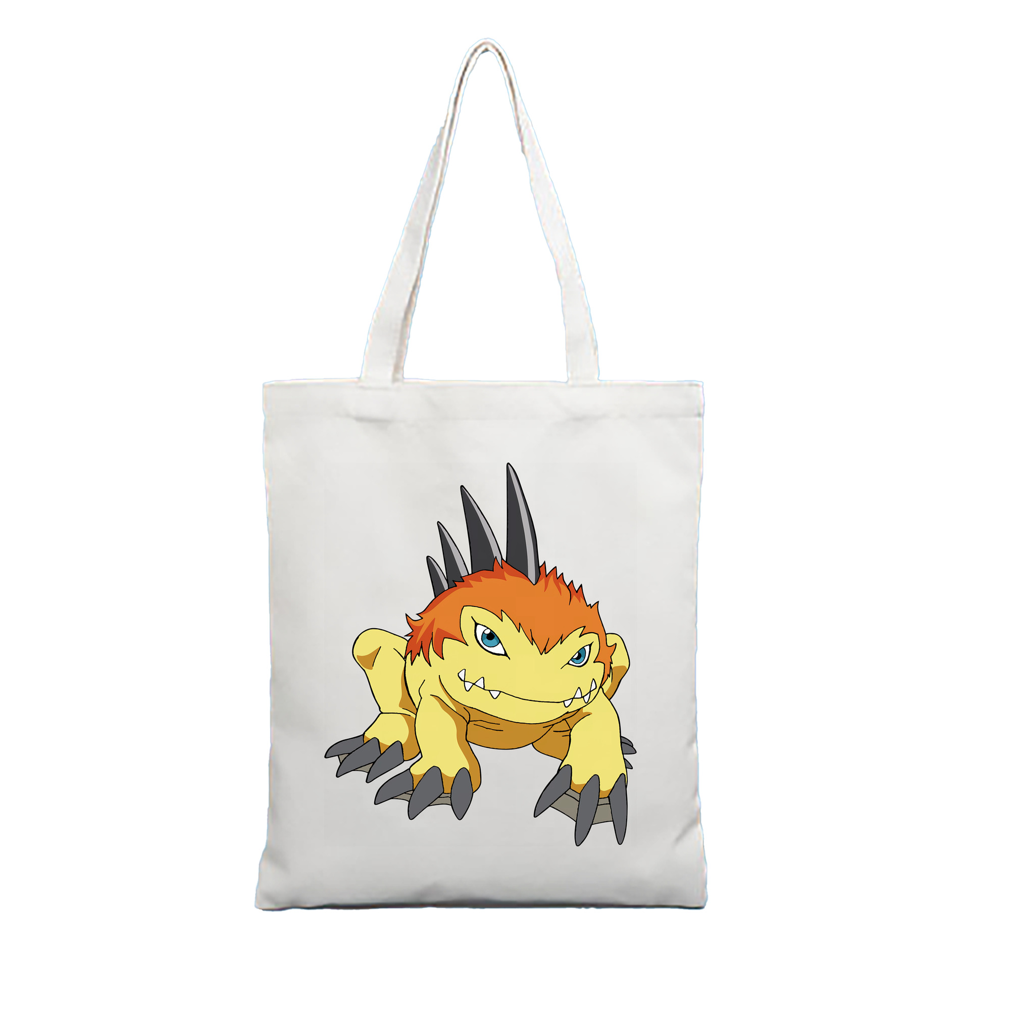 （画像用） Digimon デジタルモンスター/デジモン 縦型キャンバス生地手提げバッグ　トートバッグ