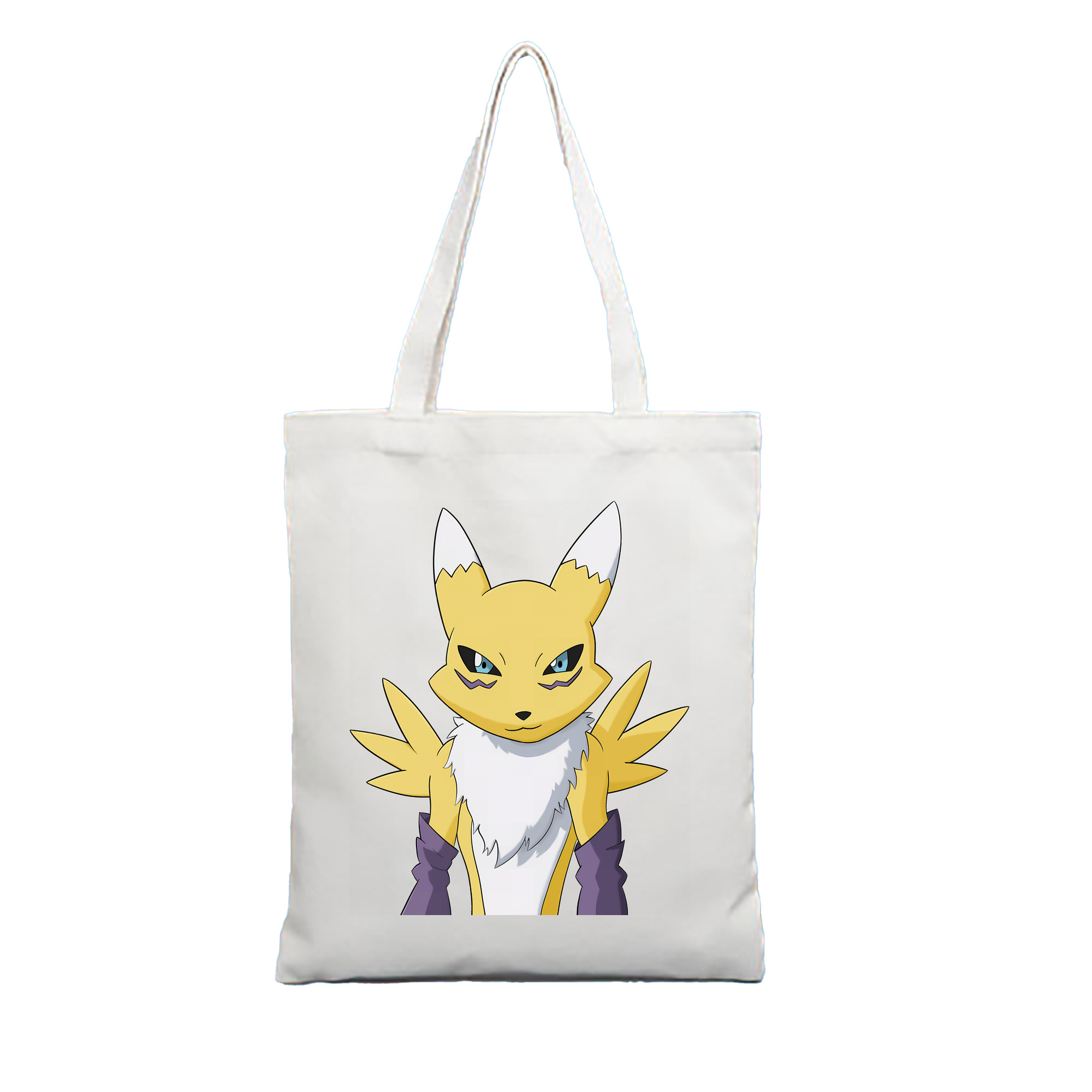 （画像用） Digimon デジタルモンスター/デジモン 縦型キャンバス生地手提げバッグ　トートバッグ