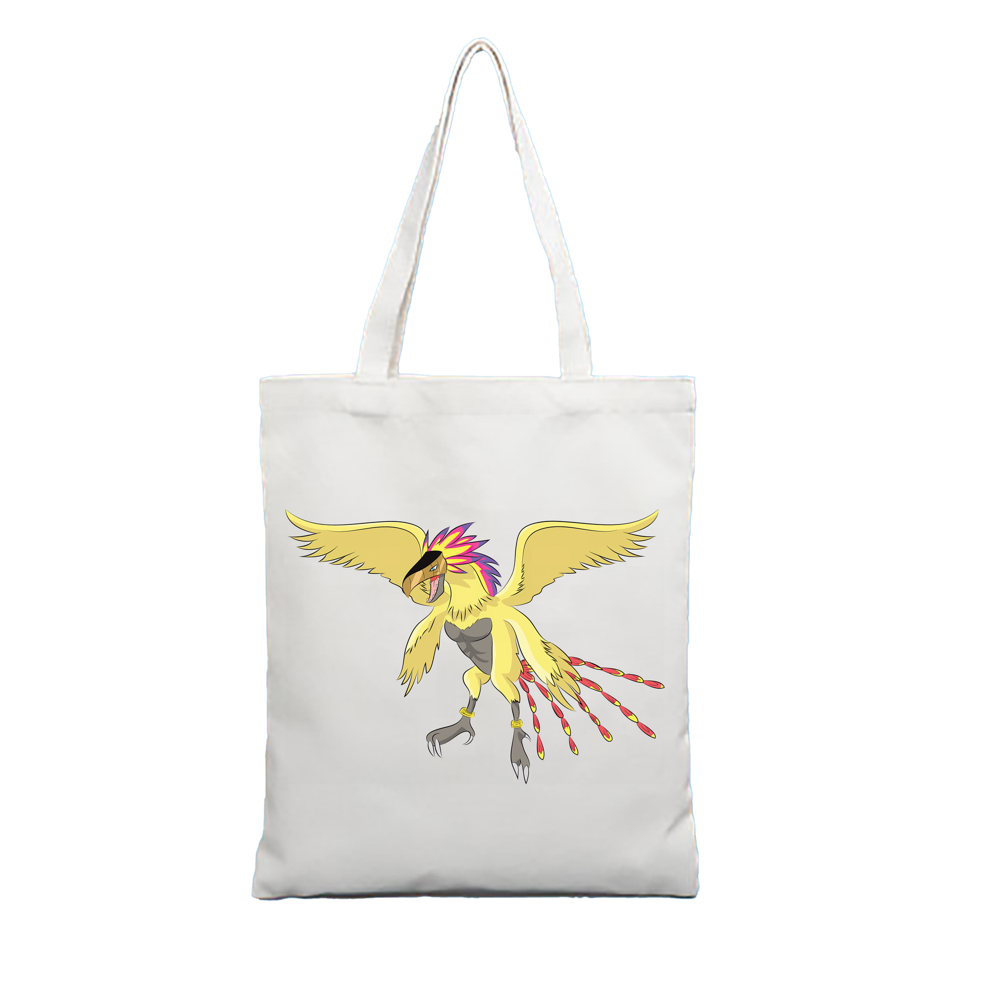 （画像用） Digimon デジタルモンスター/デジモン 縦型キャンバス生地手提げバッグ　トートバッグ