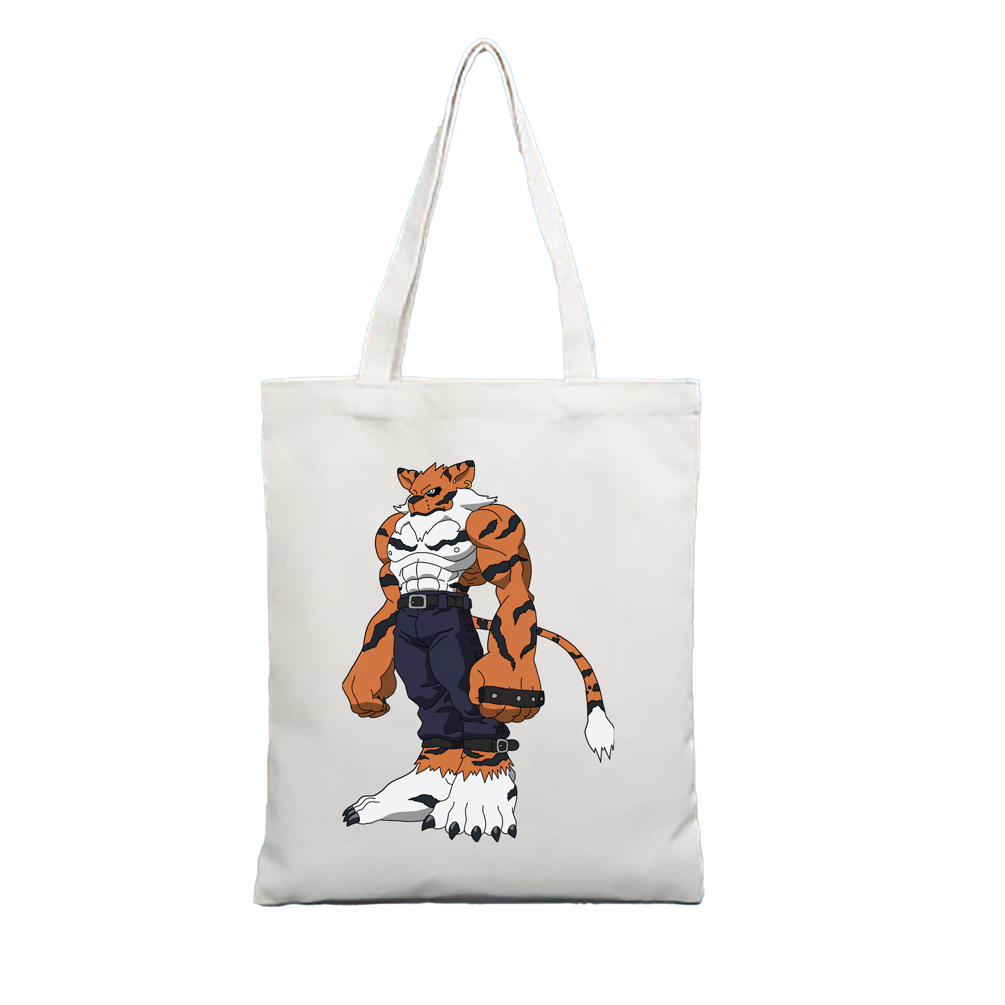 （画像用） Digimon デジタルモンスター/デジモン 縦型キャンバス生地手提げバッグ　トートバッグ