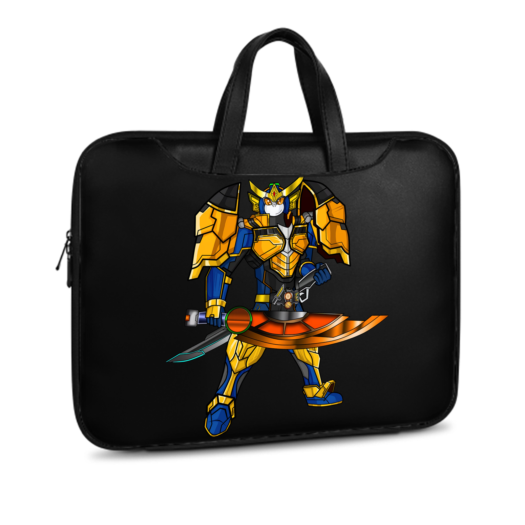 （画像用） Digimon デジタルモンスター/デジモン レザーラップトップバッグ　ノートパソコンケース
