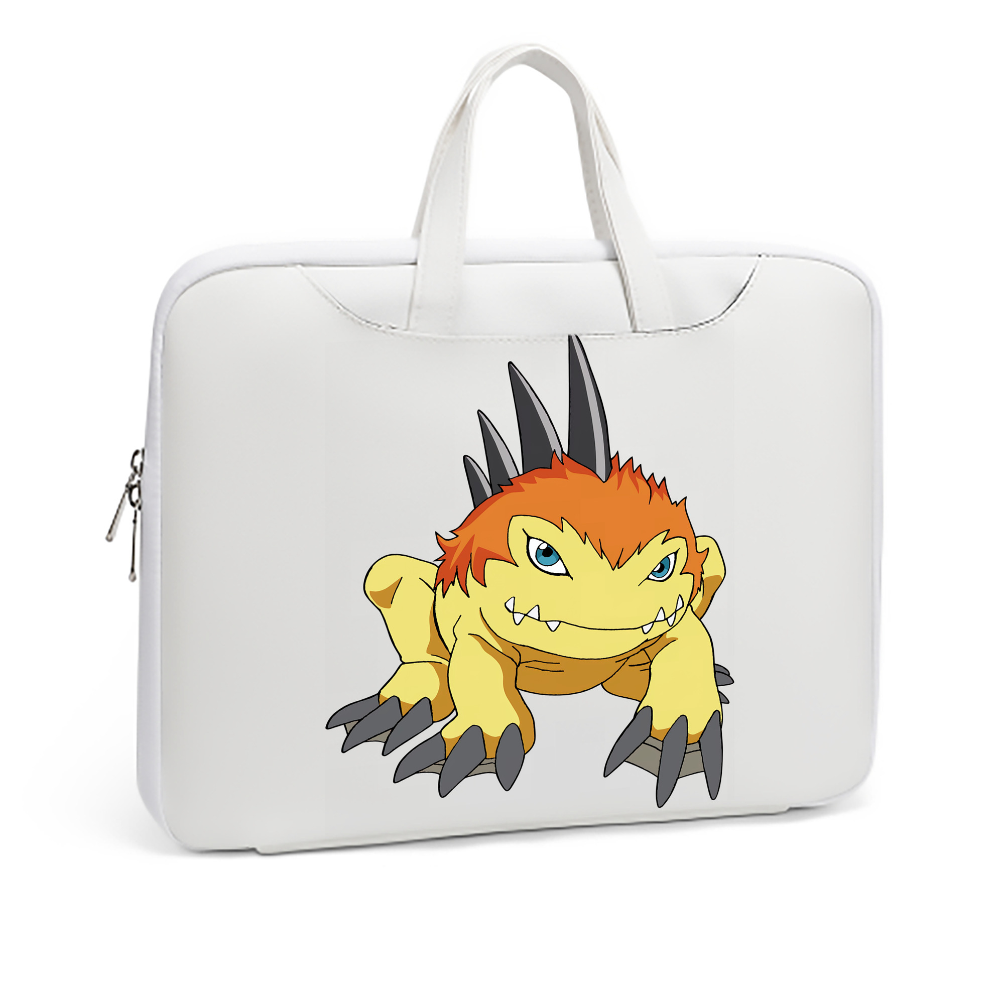 （画像用） Digimon デジタルモンスター/デジモン レザーラップトップバッグ　ノートパソコンケース