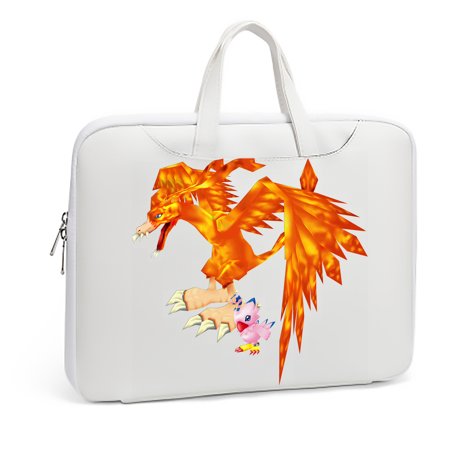 （画像用） Digimon デジタルモンスター/デジモン レザーラップトップバッグ　ノートパソコンケース