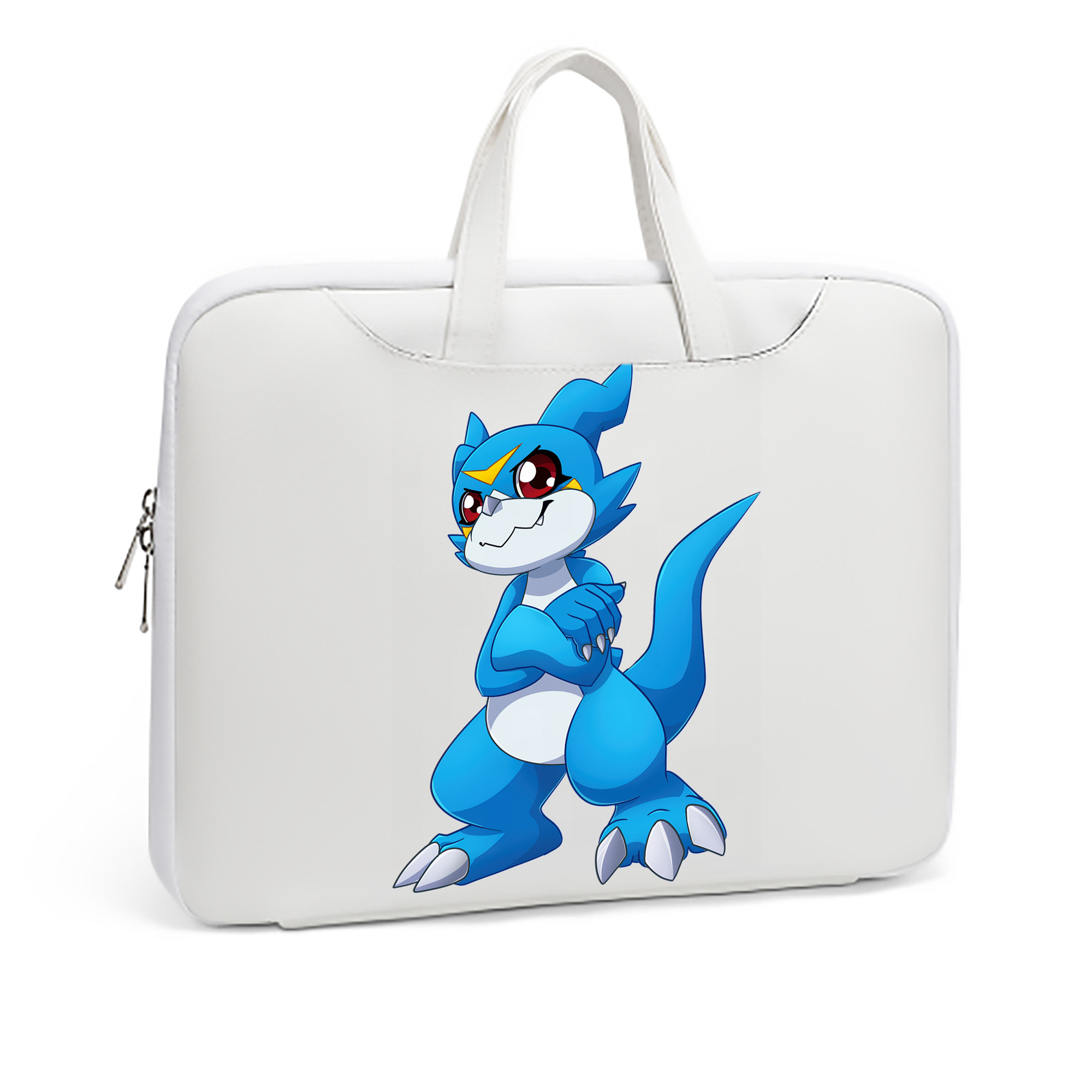 （画像用） Digimon デジタルモンスター/デジモン レザーラップトップバッグ　ノートパソコンケース