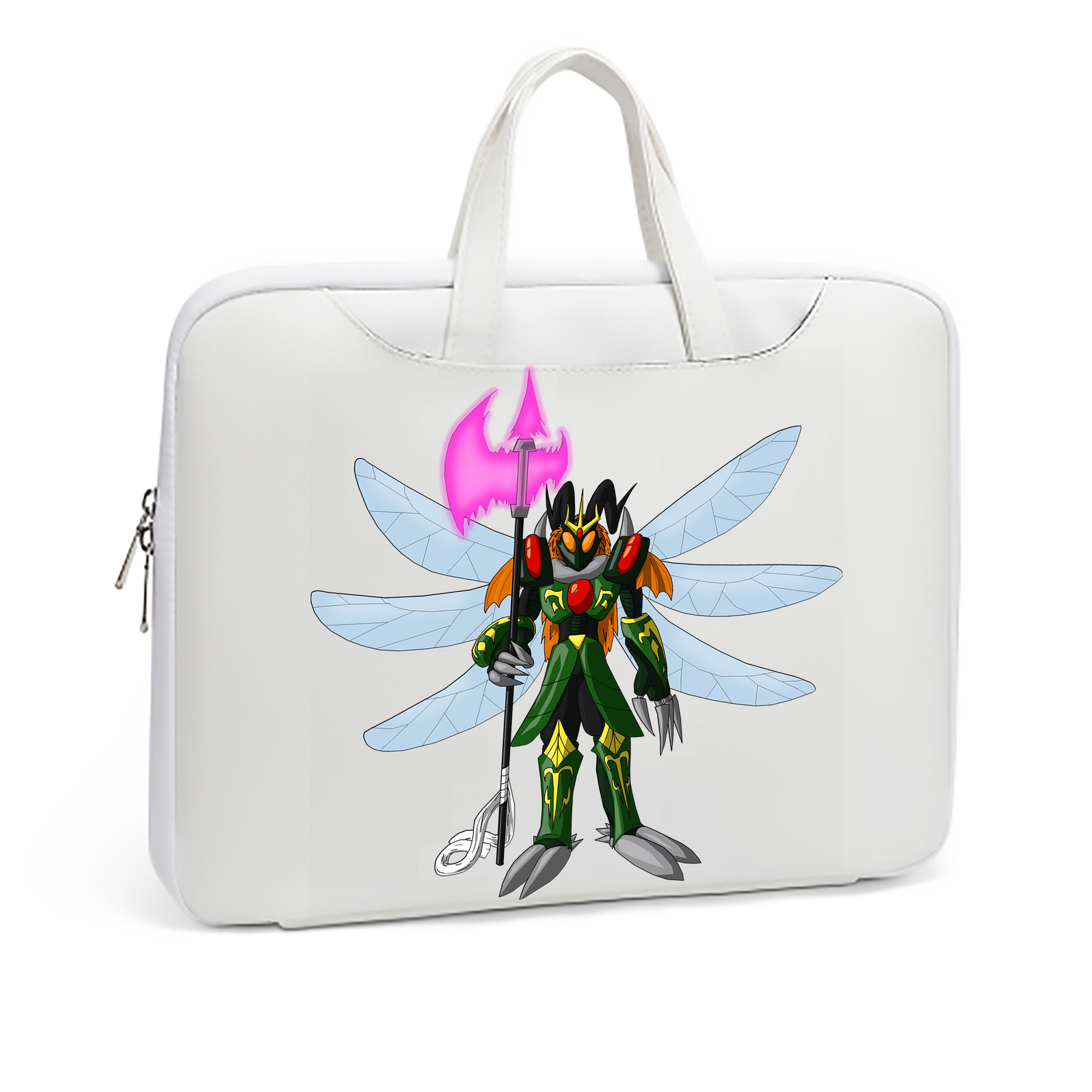 （画像用） Digimon デジタルモンスター/デジモン レザーラップトップバッグ　ノートパソコンケース