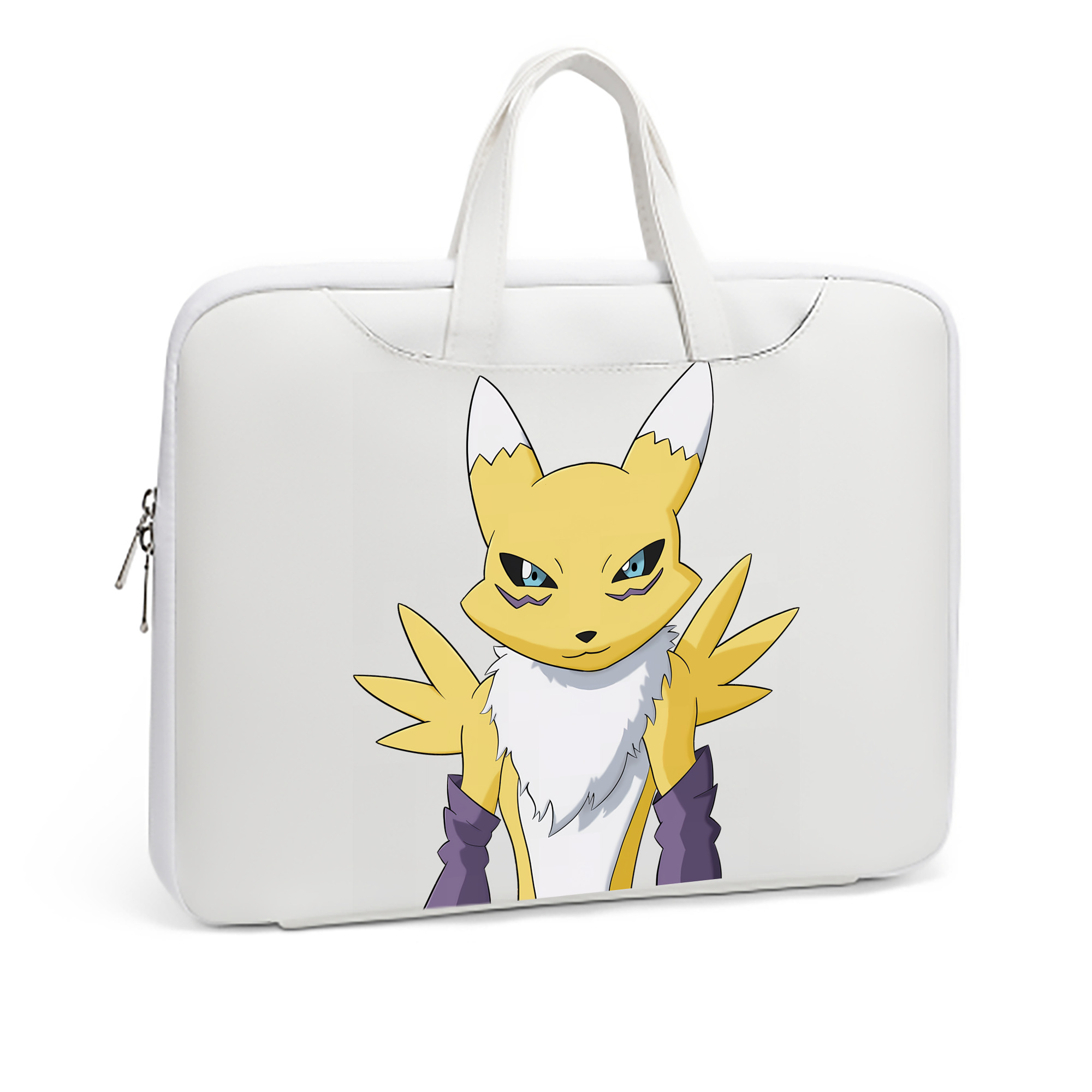 （画像用） Digimon デジタルモンスター/デジモン レザーラップトップバッグ　ノートパソコンケース